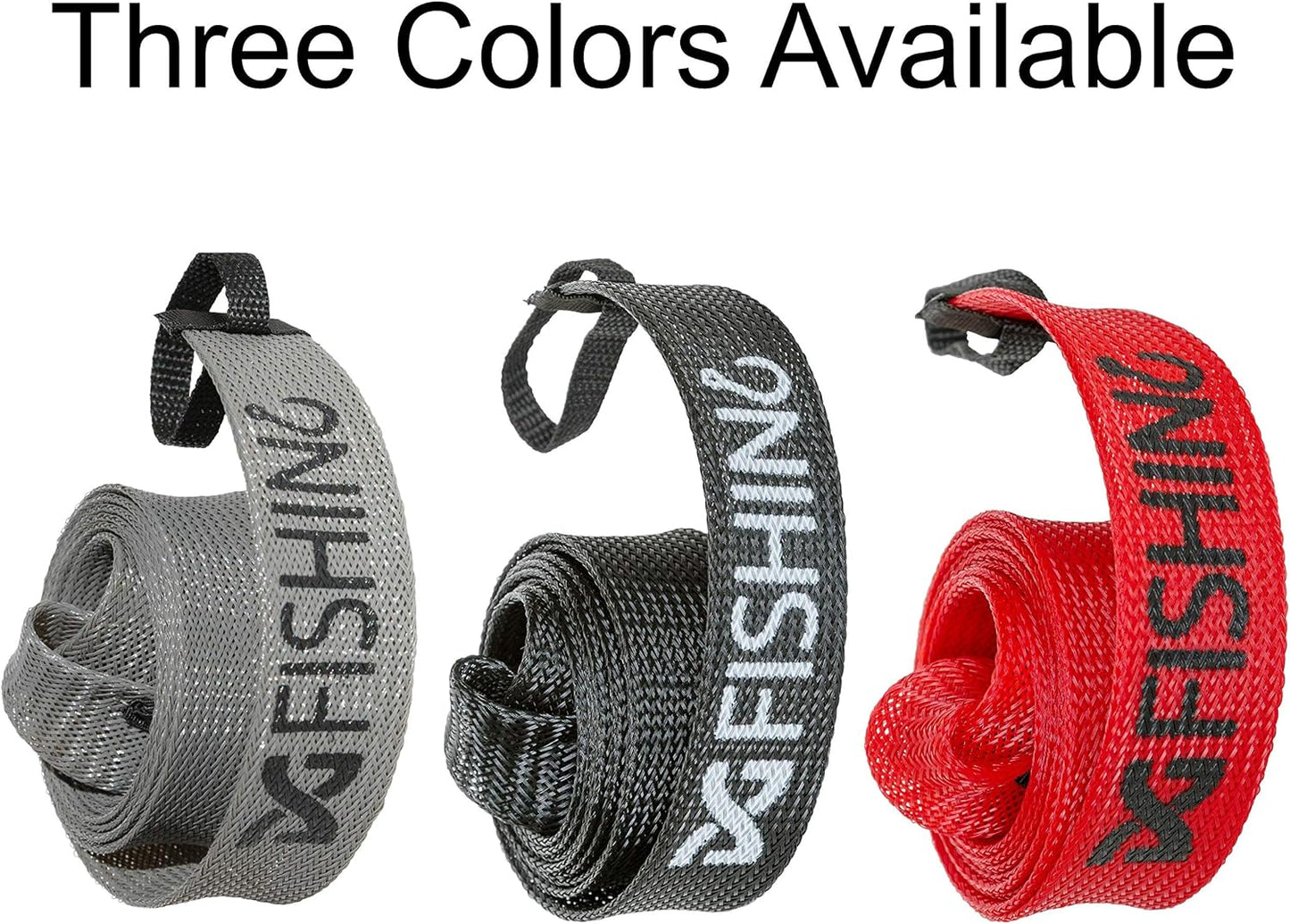 Fishing Rod Sleeve, 3 Pack, 7Ft Casting Rod Protector/Rod Sock/Rod Cover