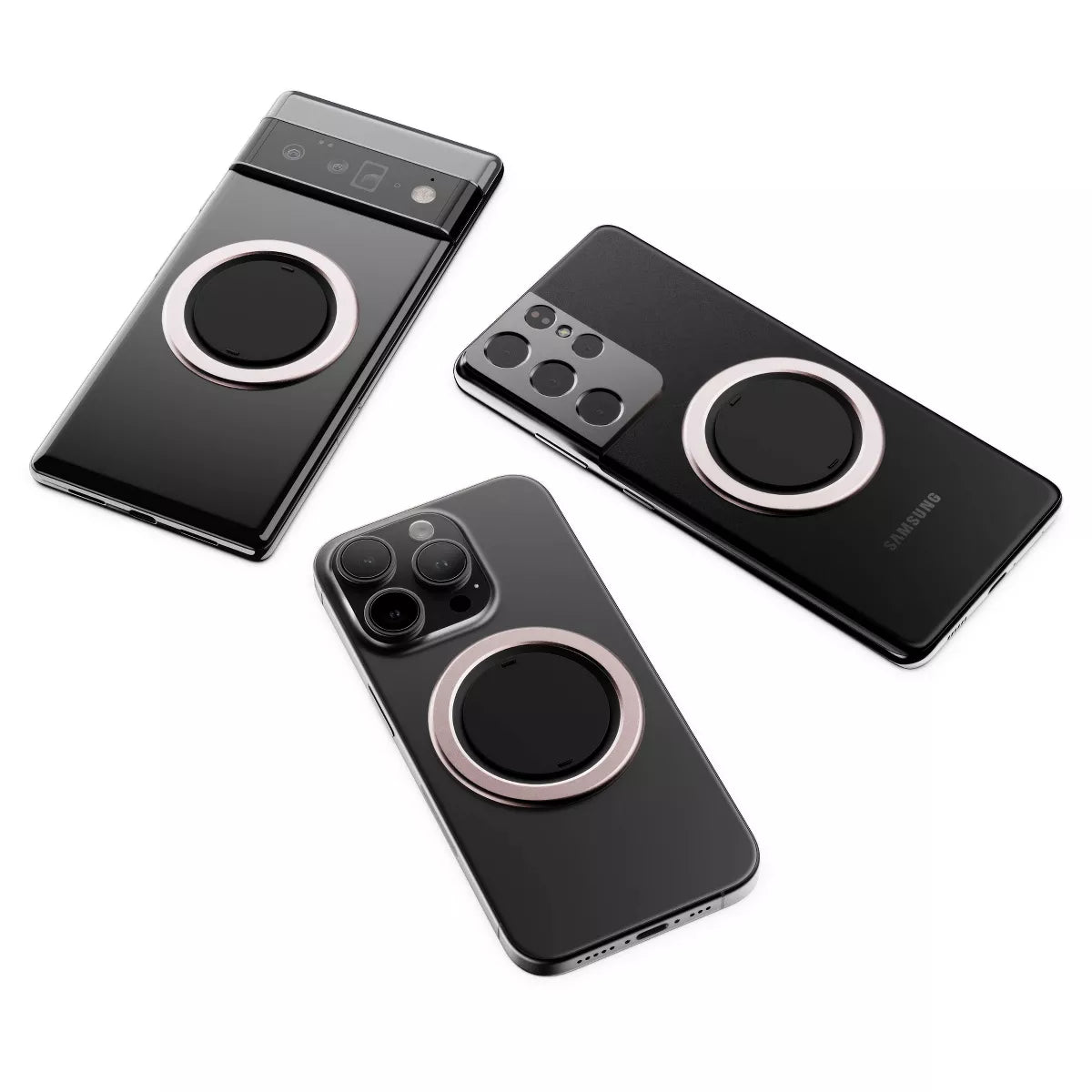 Ohsnap! Snap Grip Luxe Magnetic Phone Grip - Ultra Thin, Fits Any Phone