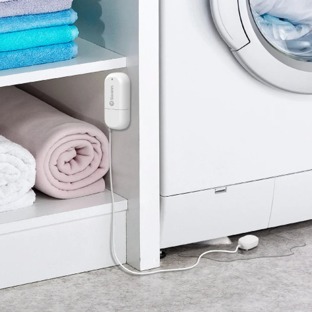 Water Leak Alarm Sensor, Home Water Detector, Wireless Wi-Fi Connection, No Hub Required, Smartphone Alerts, Early Flood Detection