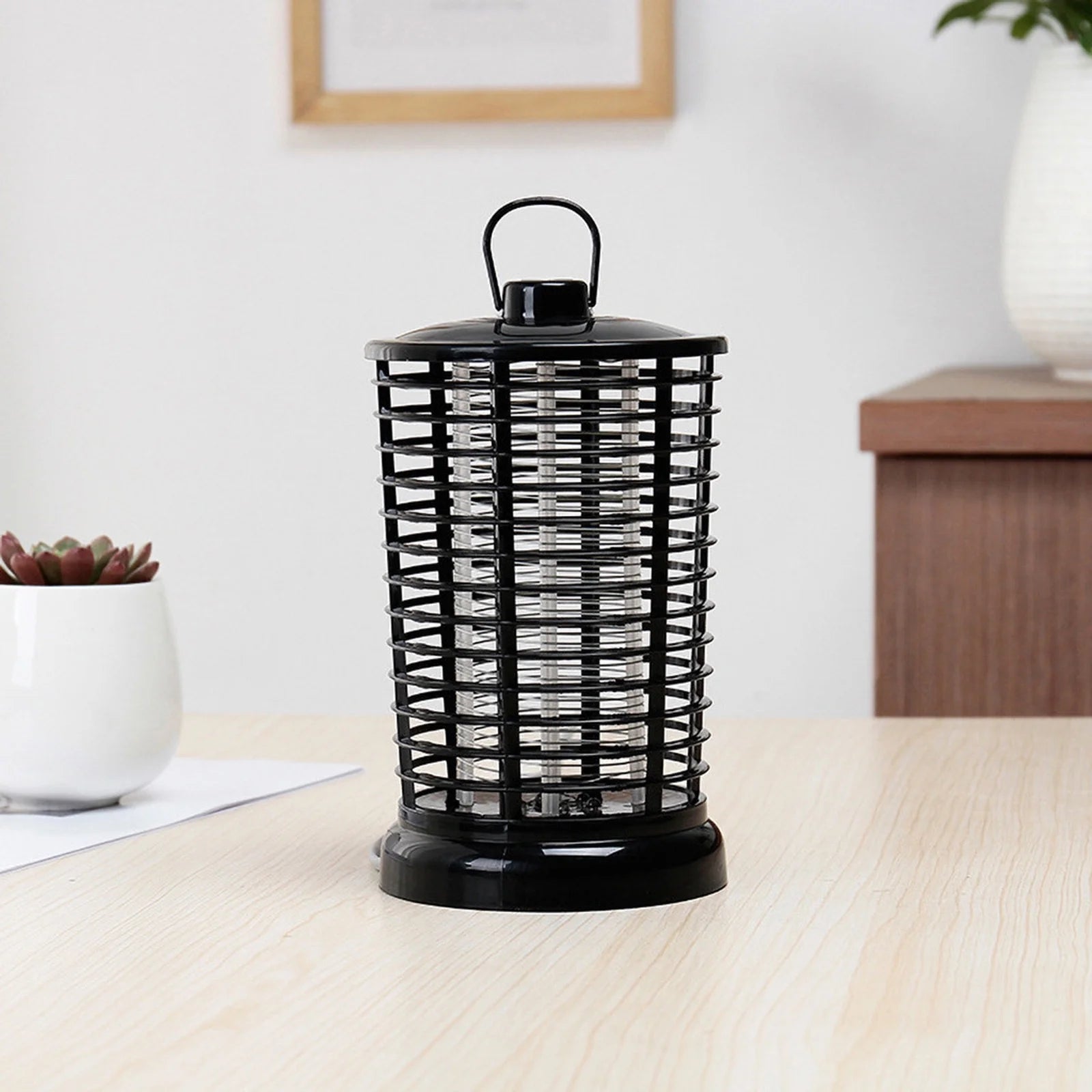 Bug Zapper for Outdoor and Indoor, Electric Mosquito Zapper, Portable Insect Repellent with LED Lamp