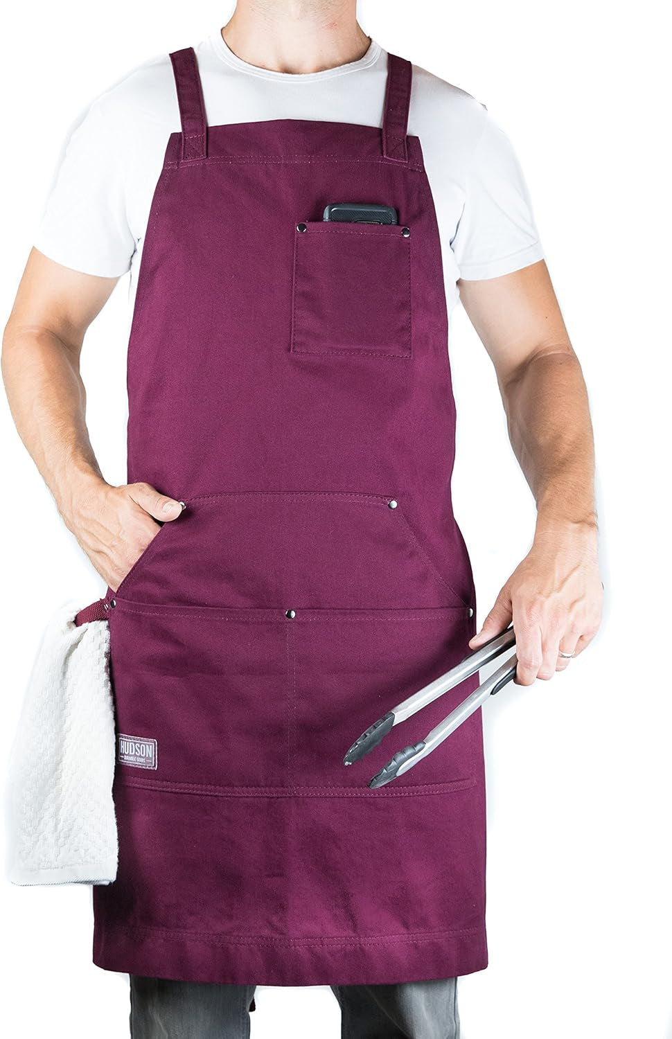 - Professional Grade Chef Apron for Kitchen, BBQ & Grill
