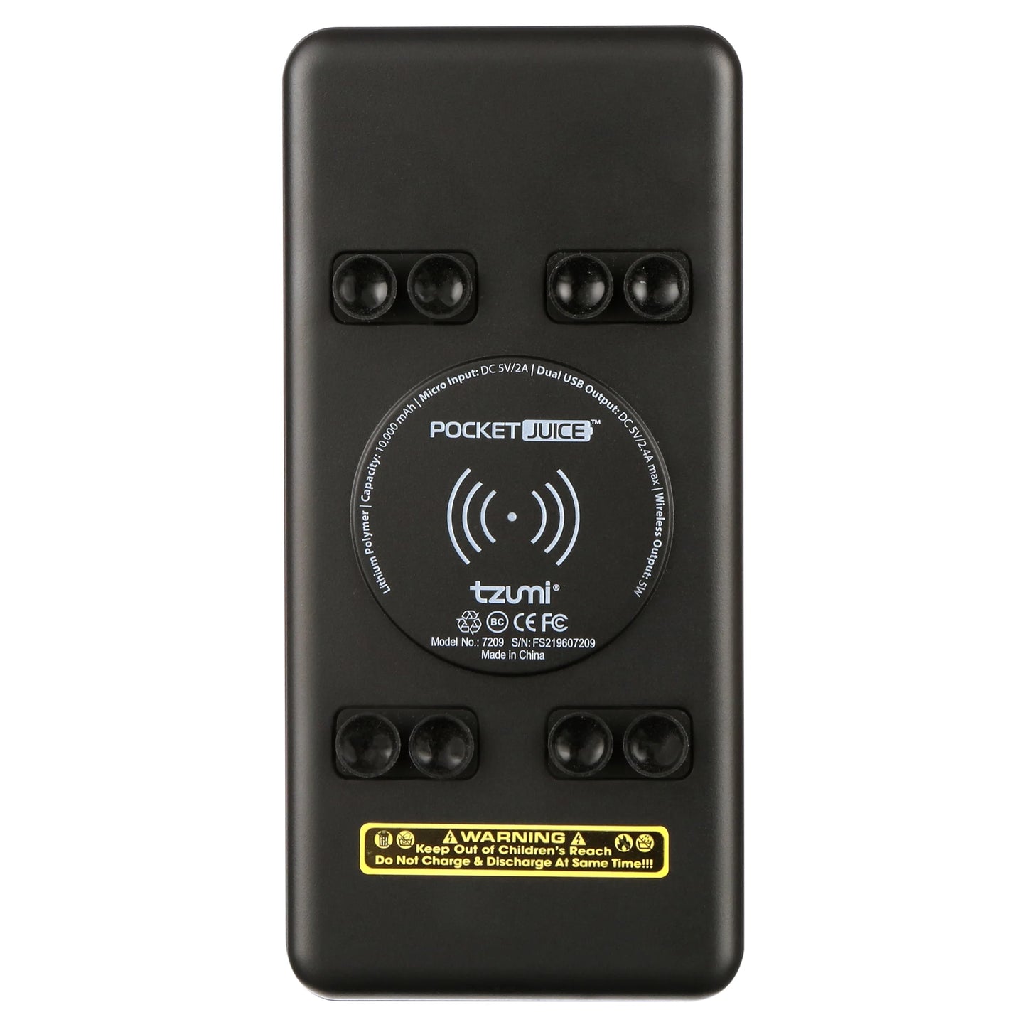 Wireless plus 10K Power Bank – 3-In-1 10,000Mah Portable Charger with High-Speed Wireless Charging