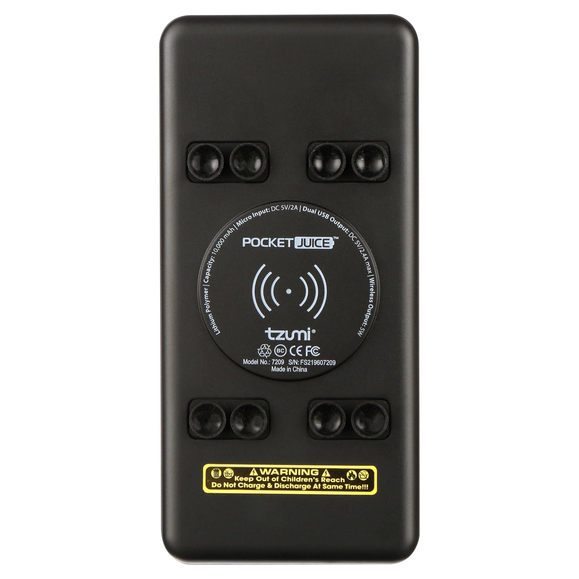 Wireless plus 10K Power Bank – 3-In-1 10,000Mah Portable Charger with High-Speed Wireless Charging