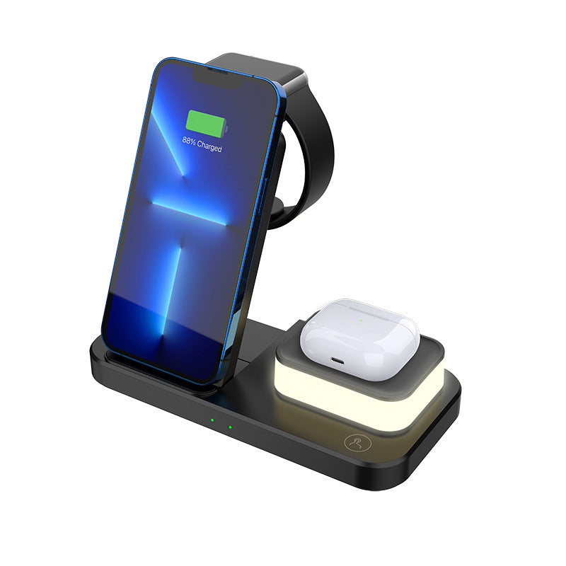 Foldable Night Light 3 in 1 Wireless Charger
