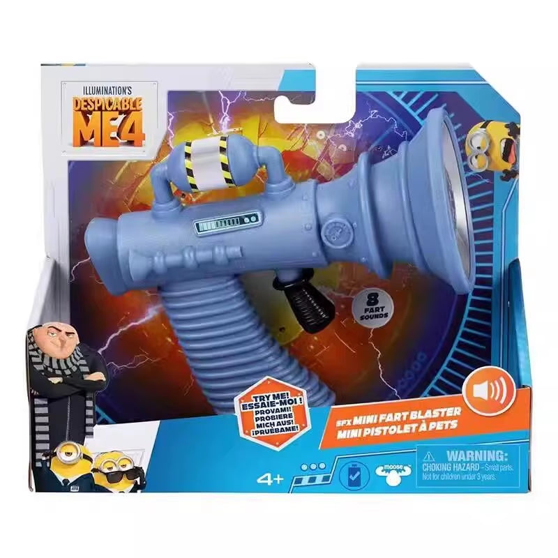 Despicable Daddy 4 Minions Fart Launcher Poop-Poop Toys 35CM 15 Types of Sounds Children'S Vocal Funny Birthday Kid Doll Gifts