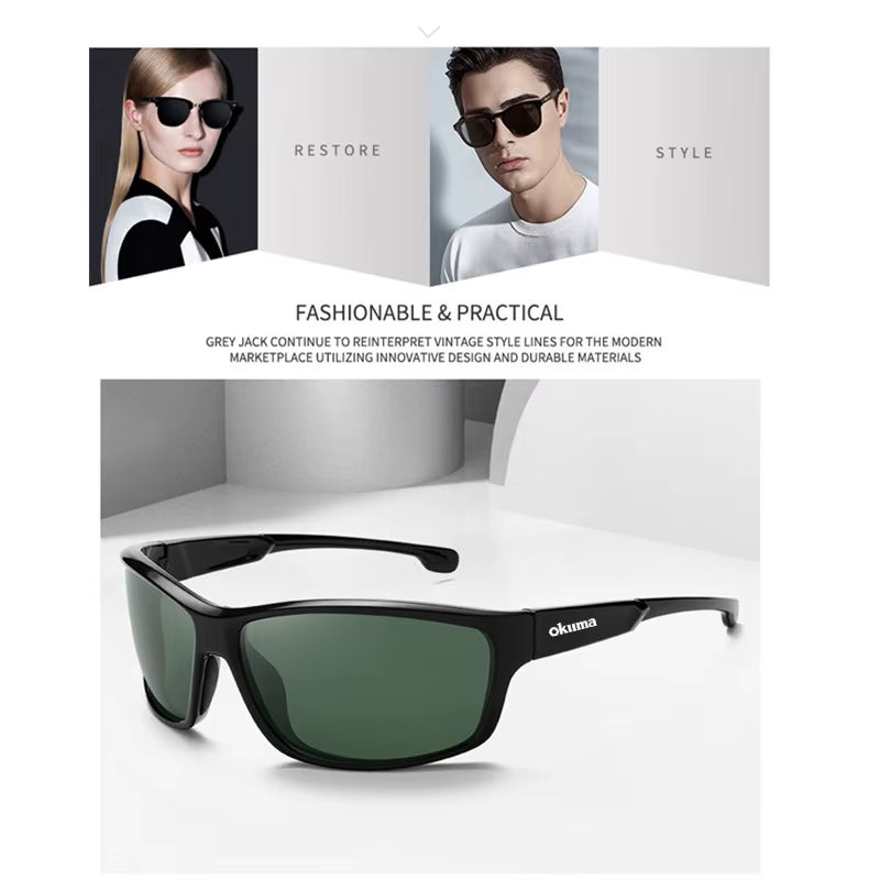 Sports Sunglasses TR90 Men'S and Women'S Polarized Sunglasses Cycling Sunglasses Men'S Fishing Glasses