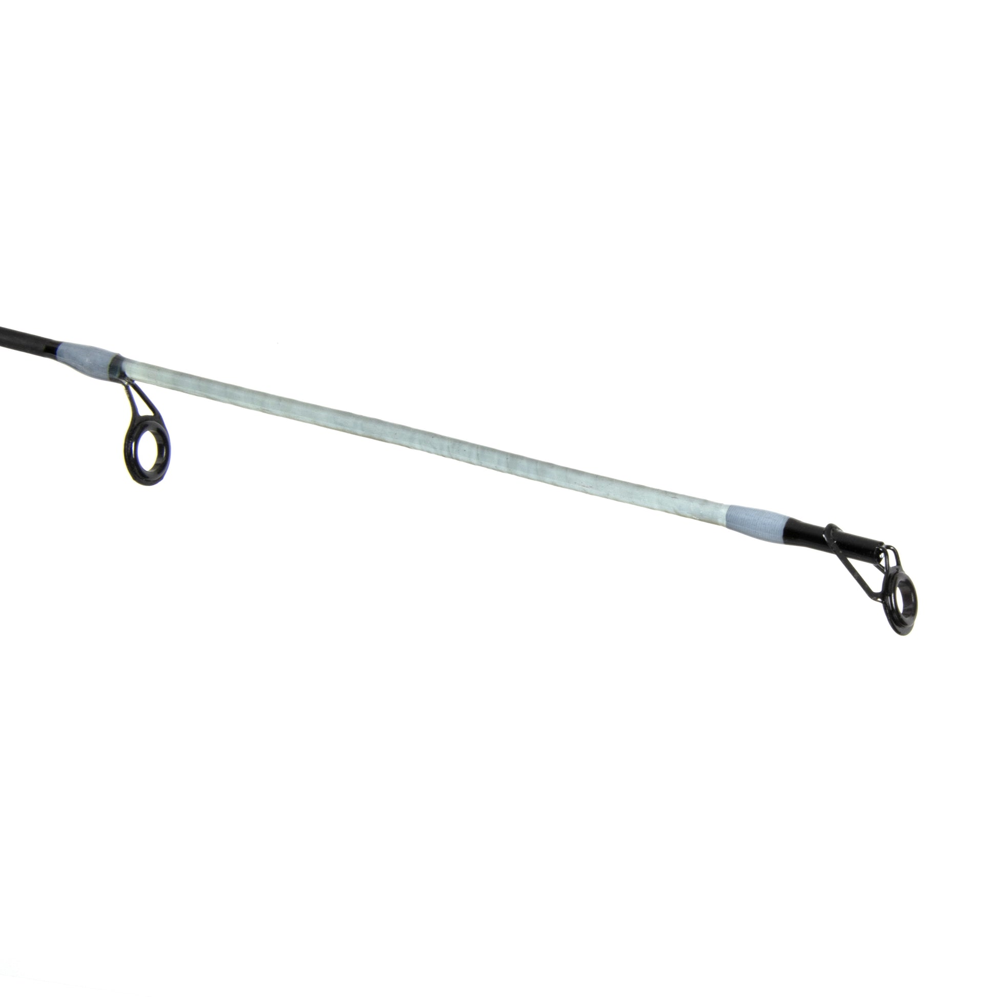 8' Medium Action Spinning Rod and Reel Combo with EVA Foam Grips and Ceramic Guides