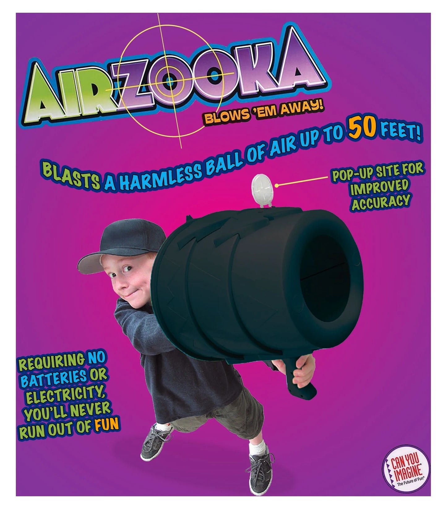 Airzooka Air Shooter, Black