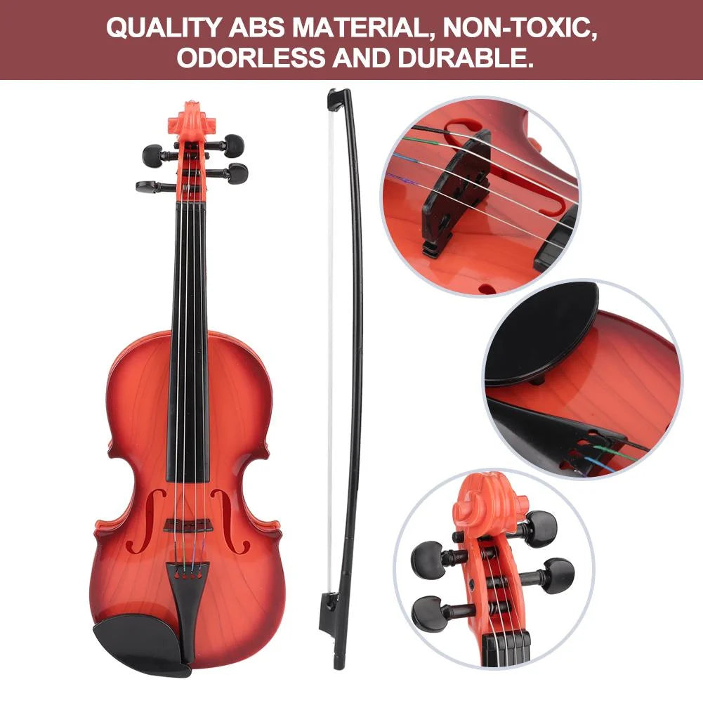 Violin Toy, Music Toy, Children Entertainment Toy for Violin Beginners Children