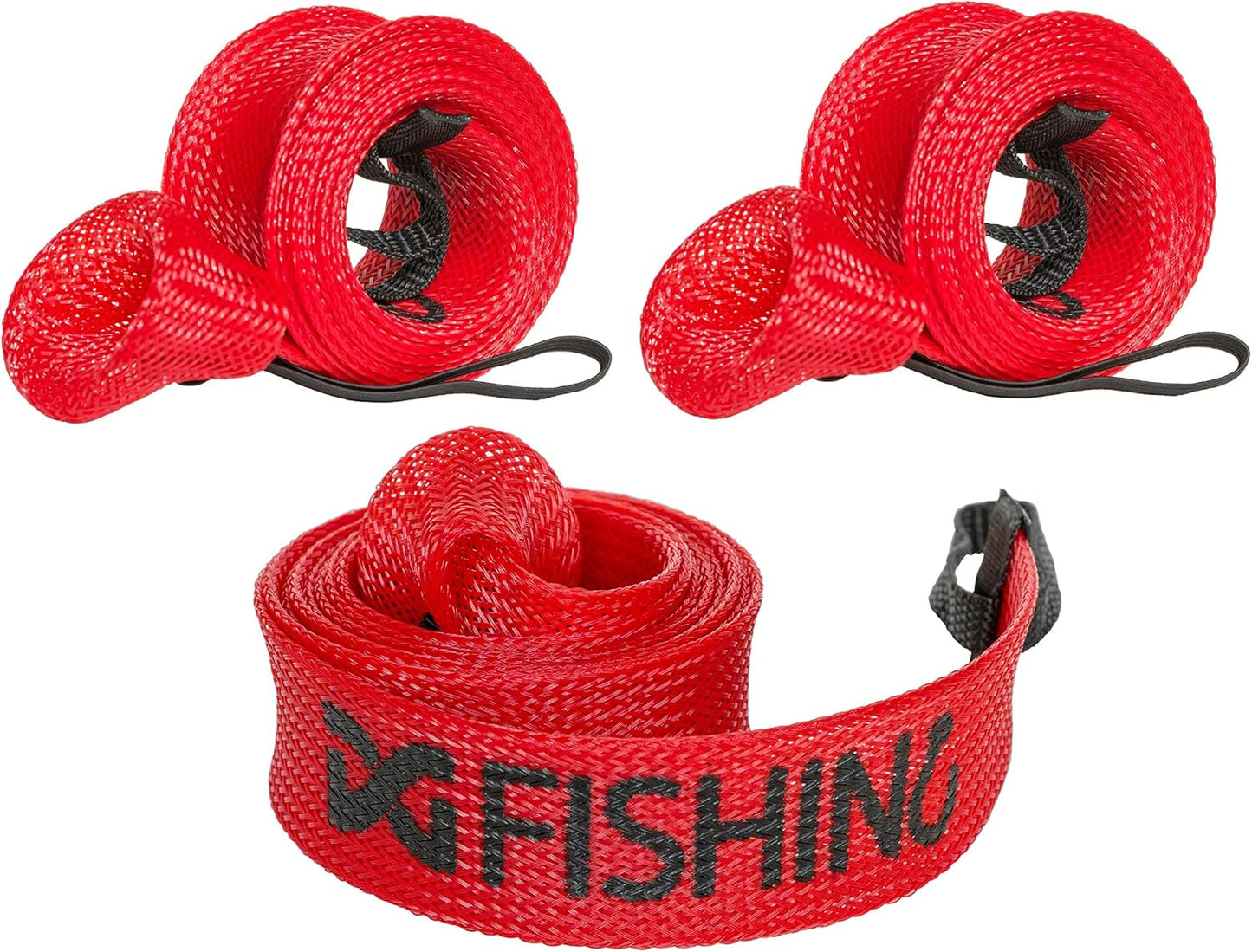 Fishing Rod Sleeve, 3 Pack, 7Ft Casting Rod Protector/Rod Sock/Rod Cover