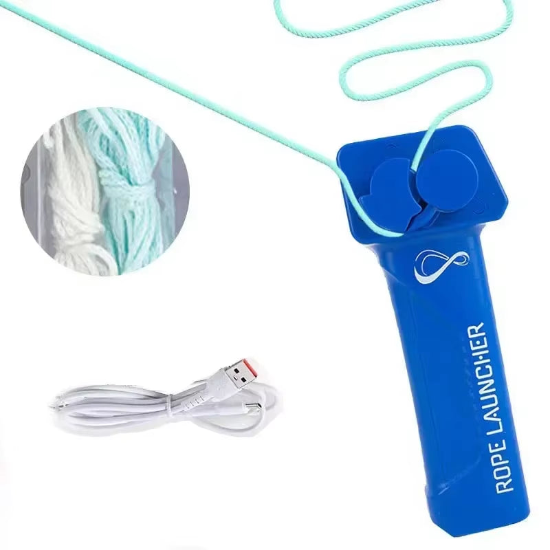 Launcher Loop Fidget Toy,Rope Launcher Zipstring Handheld Adjustable Speed Luminous Rope Lasso Kid Adult Fun Game Squirt Toys
