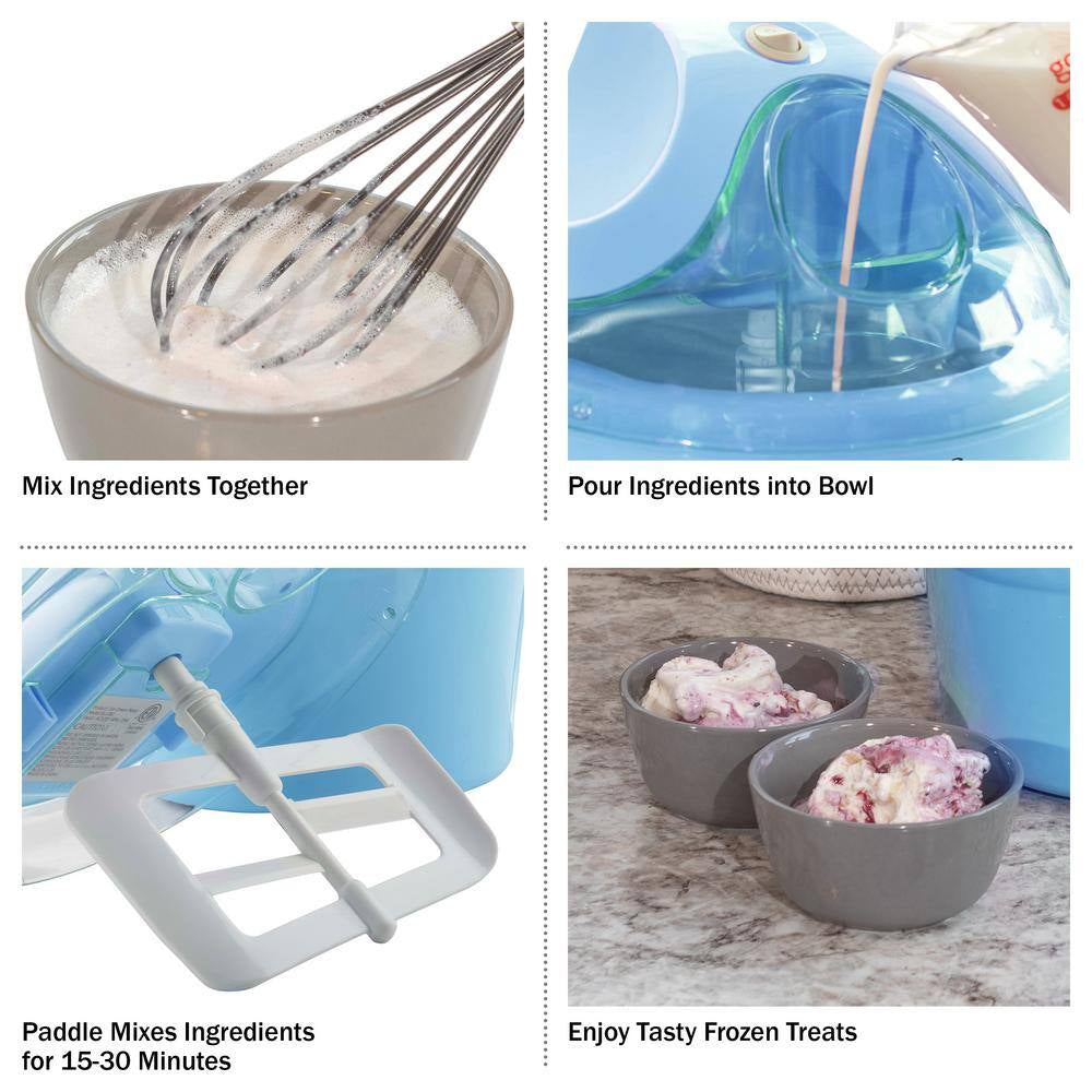 1 Qt. Ice Cream Maker, Blue