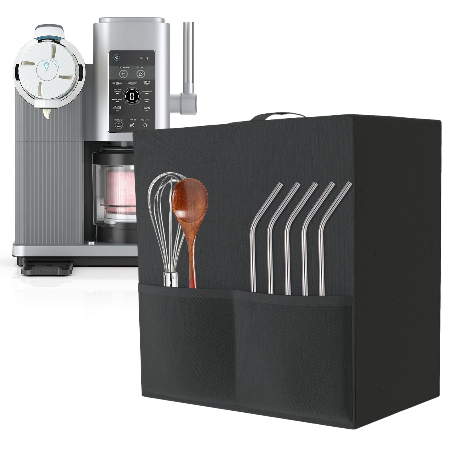 -Ice Cream and Soft Drink Maker Accessory for Ninja Ice Cream Maker Nc701.Ice...