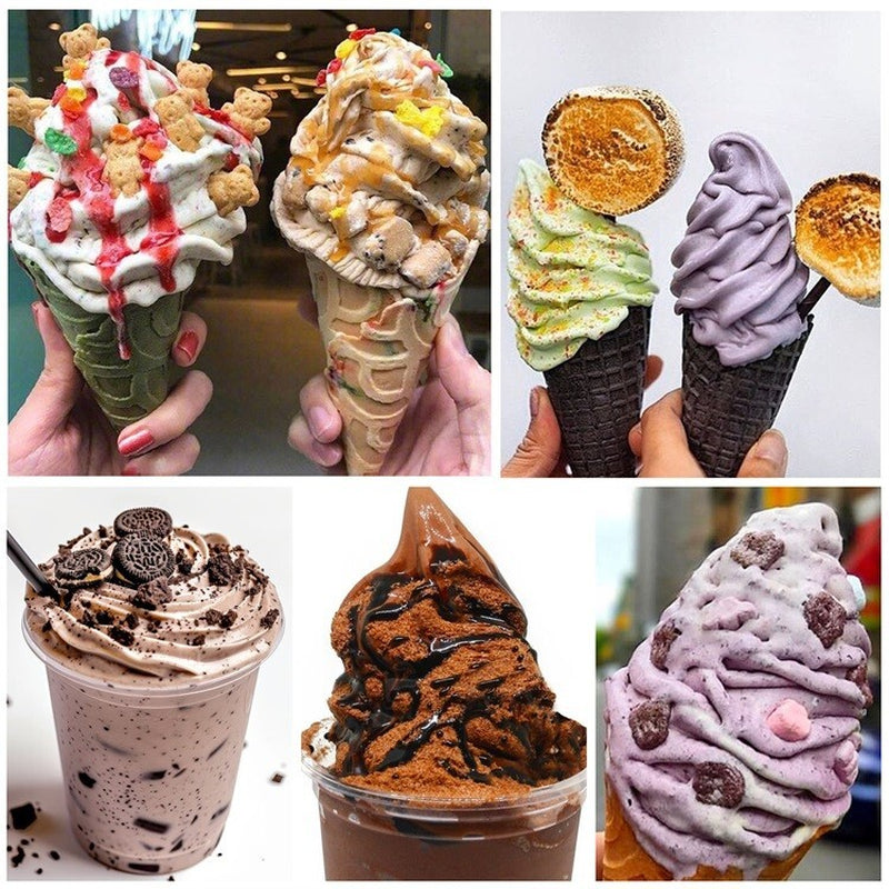 Commercial Swirl Machine Ice Cream Blending Machine Frozen Yogurt Blender