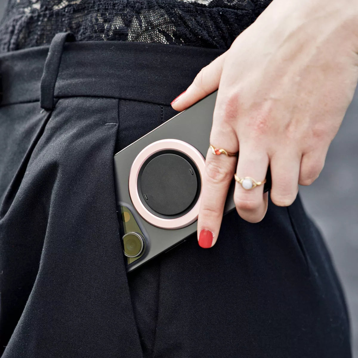 Ohsnap! Snap Grip Luxe Magnetic Phone Grip - Ultra Thin, Fits Any Phone