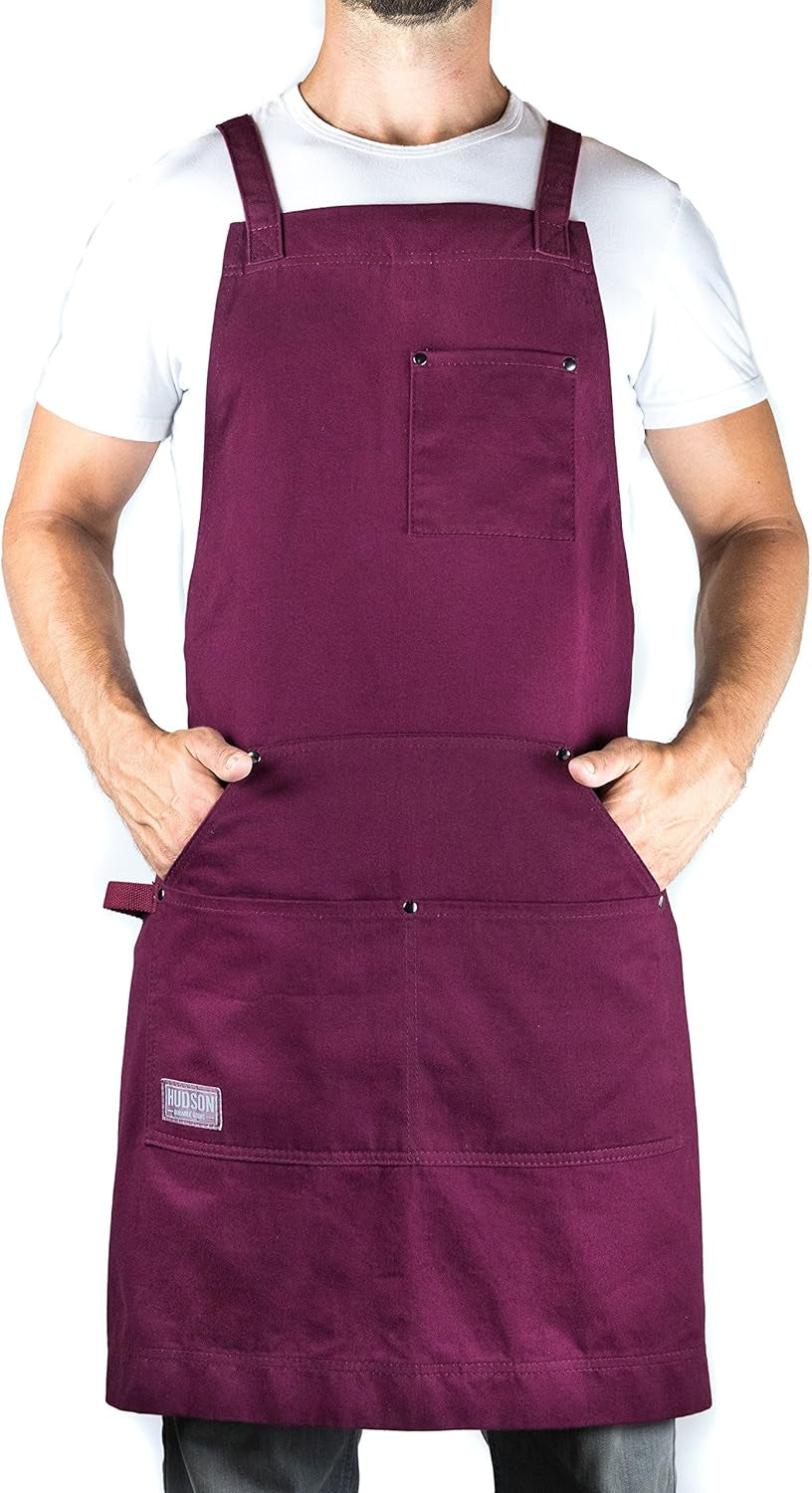 - Professional Grade Chef Apron for Kitchen, BBQ & Grill