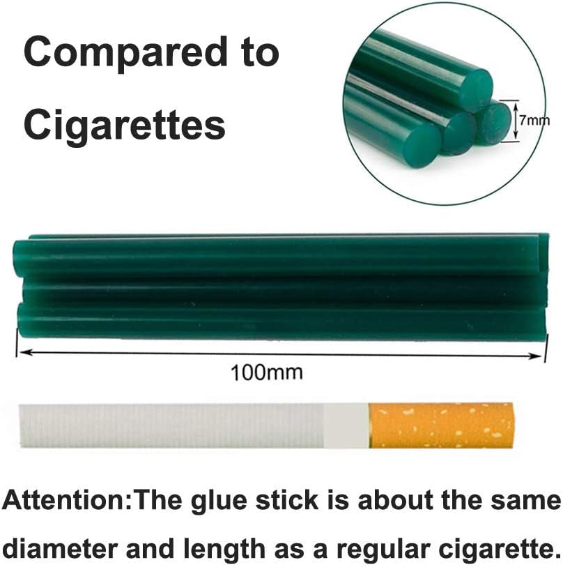 Colored Hot Melt Glue Sticks, Mini Colored Hot Glue Sticks for Arts Crafts, DIY, Home General Repair,Holiday Christmas Gift Crafts,12 Colors,60 Pcs,Diameter 0.28,Length 3.9\