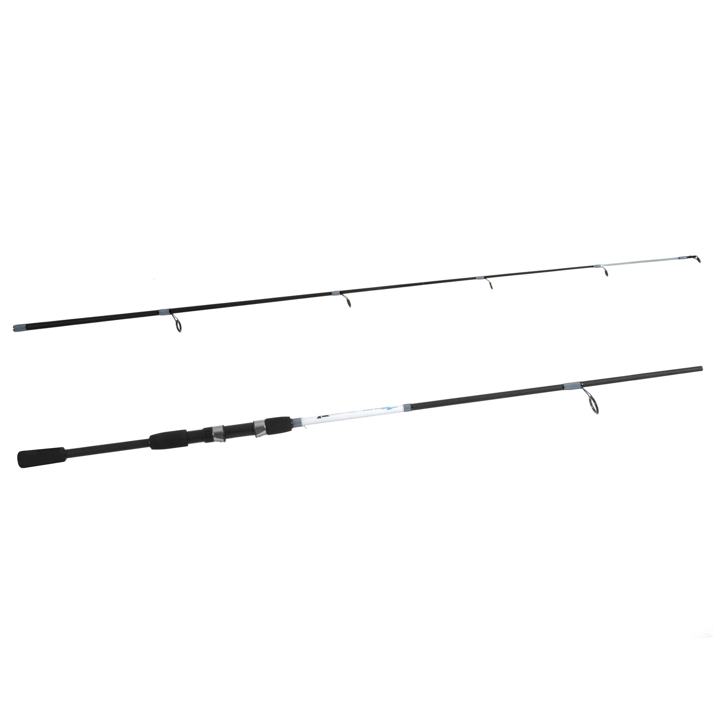 8' Medium Action Spinning Rod and Reel Combo with EVA Foam Grips and Ceramic Guides