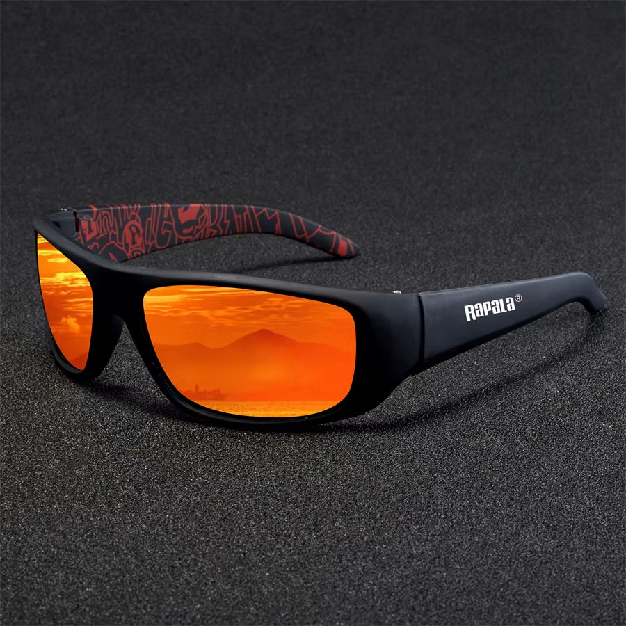 Rapala Fashional Polarized Sunglasses Outdoor Mountaineering Anti-Ultraviolet Polarized Sunglasses Riding Fishing Sunglasses