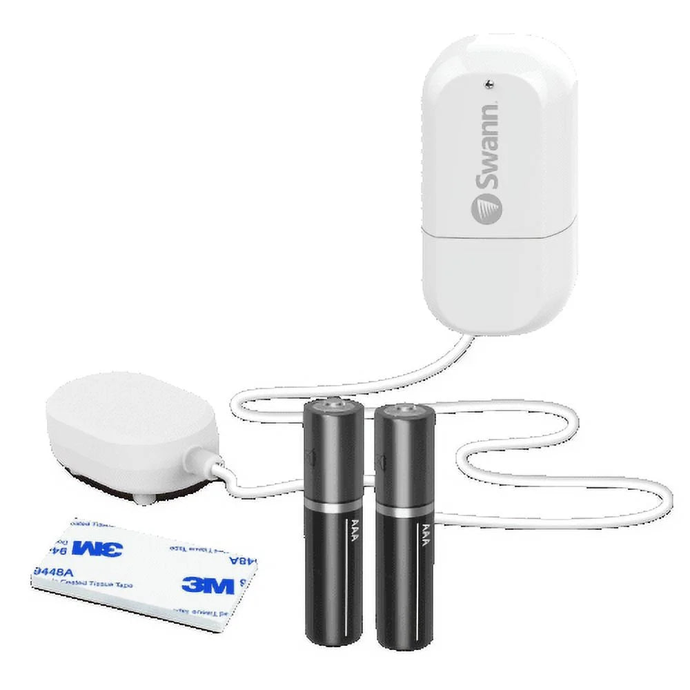 Water Leak Alarm Sensor, Home Water Detector, Wireless Wi-Fi Connection, No Hub Required, Smartphone Alerts, Early Flood Detection