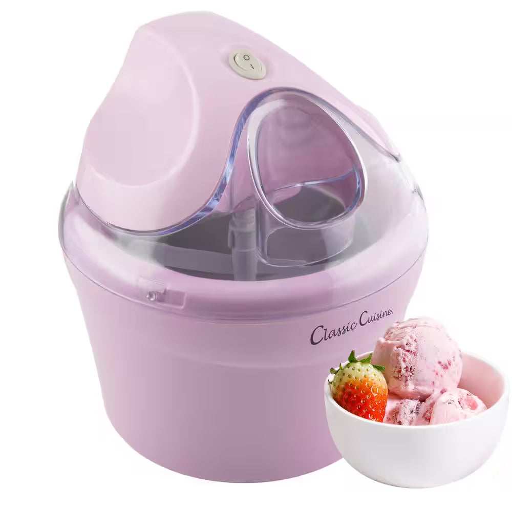 1 Qt. Ice Cream Maker, Pink