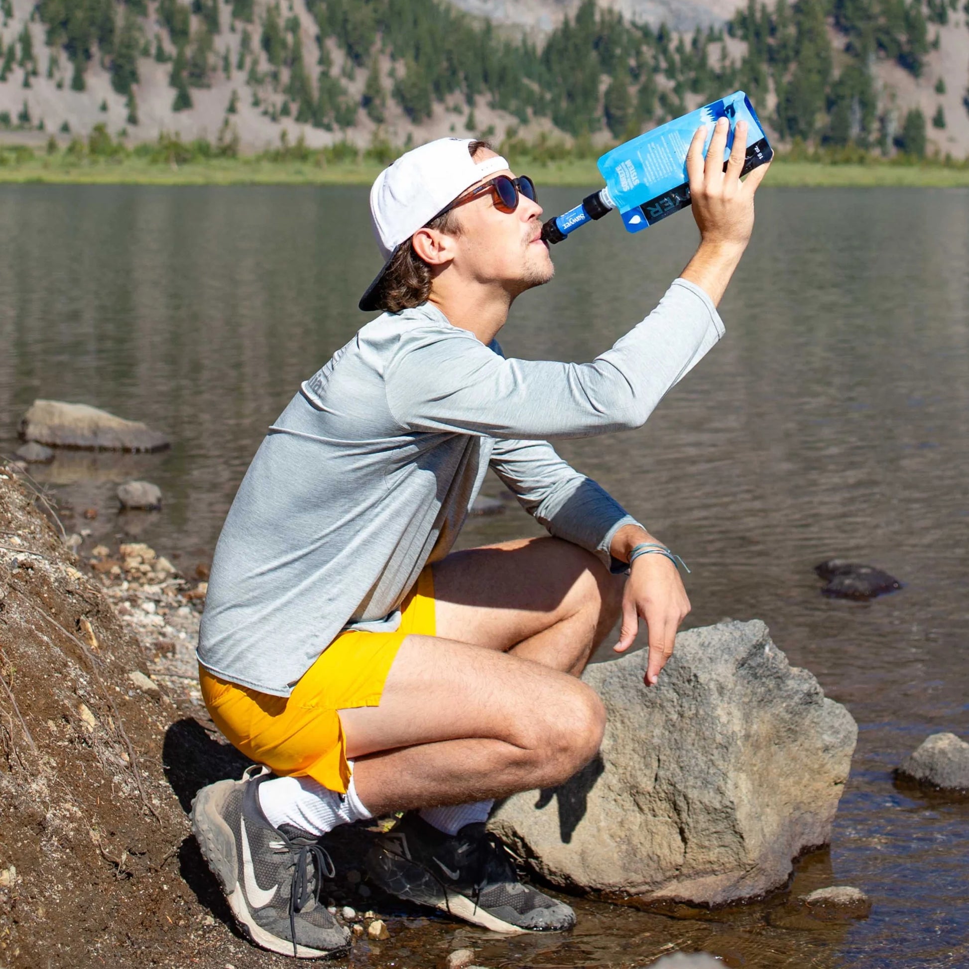 Products SP128 MINI Water Filtration System, Single, Blue