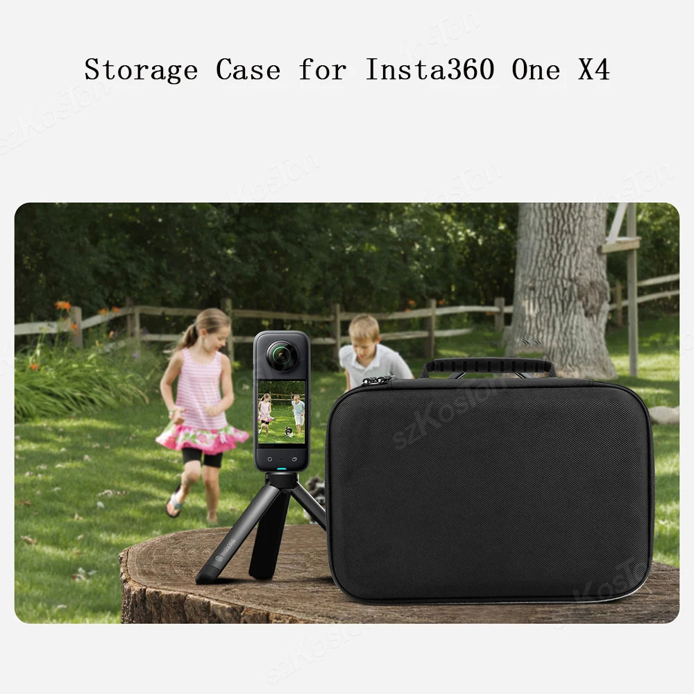 For Insta 360 X5 X4 Carrying Case for Insta 360 X4 X5 Storage Case Box Hard Shell Bag Travel Case for  X4 X5 Accessories