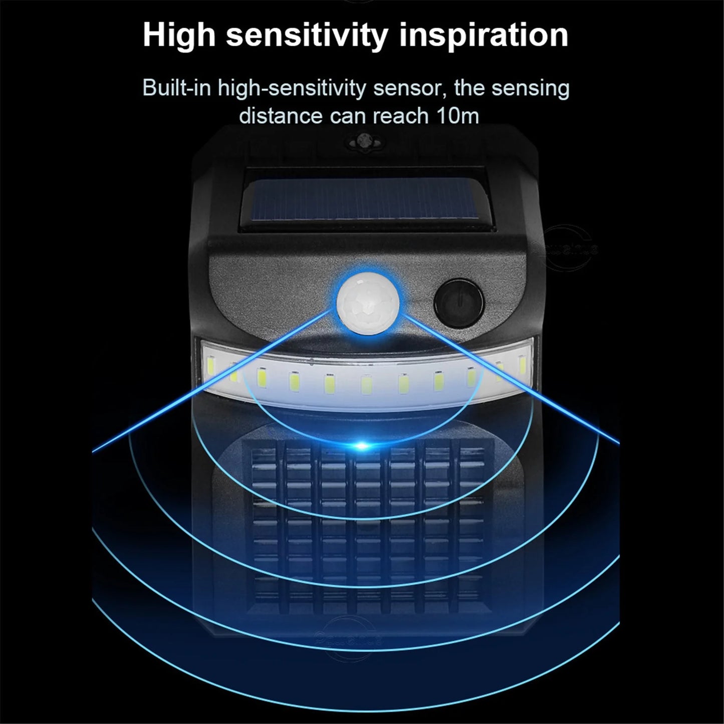 Bug Zapper for Outdoor and Indoor, Solar Powered Electric Mosquito Zapper, Portable Insect Repellent