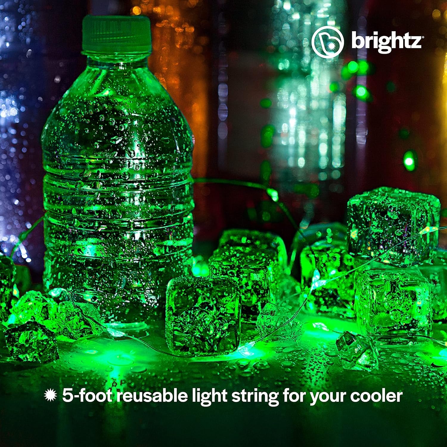 Cooler LED Cooler Light Rope, Green - Waterproof Ice Chest Light Rope - Top 2021 Outdoor Camping Gifts & Accessories Perfect Camping Christmas Xmas Gift Present for Men Dad Son Grandpa