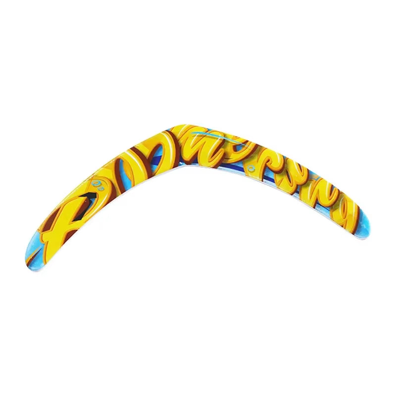 1Pc Creative Personality EVA Boomerang Hand Throwing V-Dart Ruler Boomerang Large Outdoor Sports Boomerang for Kids, Outdoor