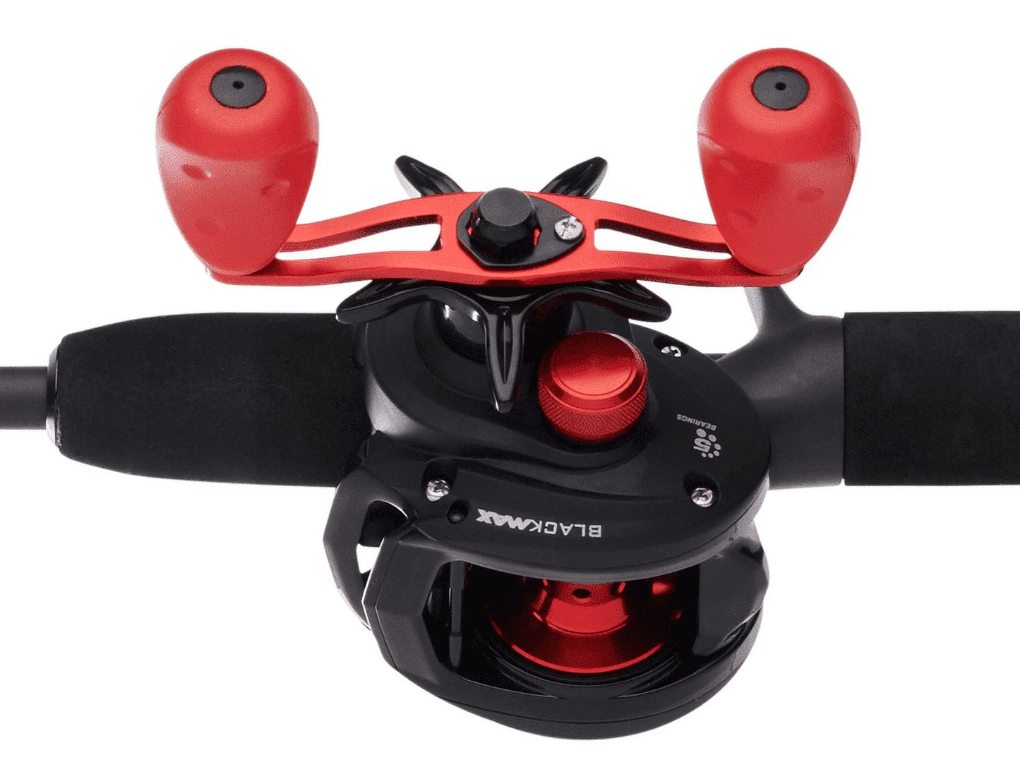 Black Max Baitcast Reel, Right Hand Fishing Reel