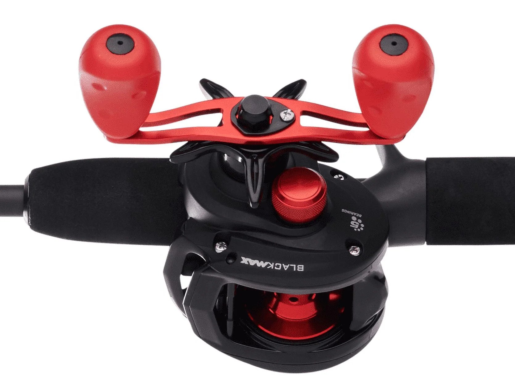 Black Max Baitcast Reel, Right Hand Fishing Reel