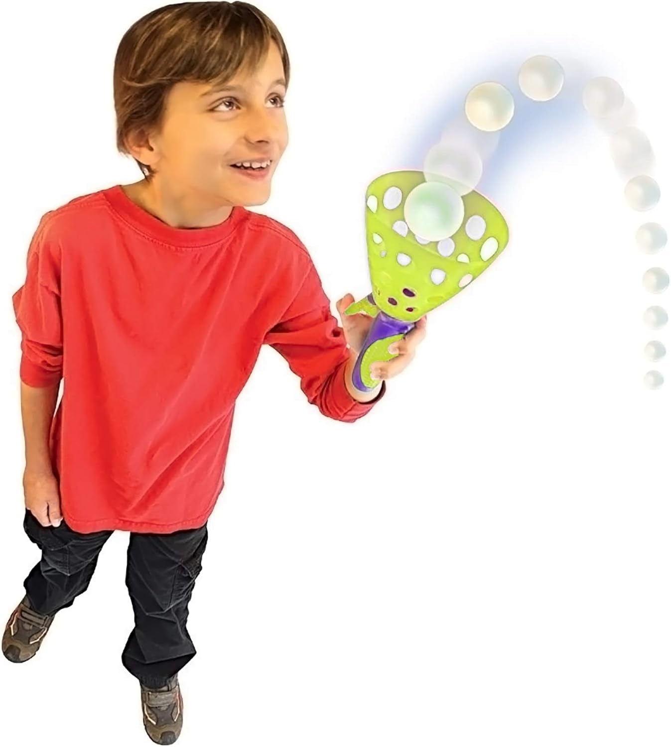 Original POP 'N Catch Family Skill Game with 2 Launchers - Launch & Catch the Ball for Hours of Fun! Perfect for Backyard, Beach or Tailgate Parties! Outdoor or Indoor Fun for Kids & Adults