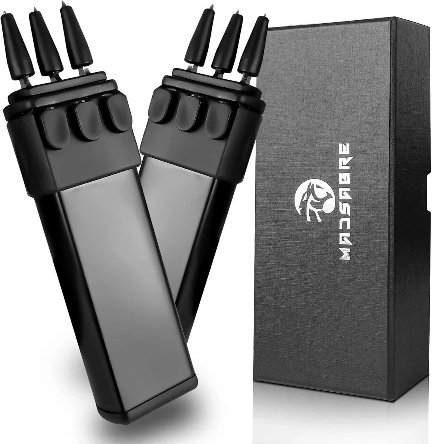 MADSABRE Ballistic Dart Launcher, Metal Darts Accurate Shooting for Hunting Camp