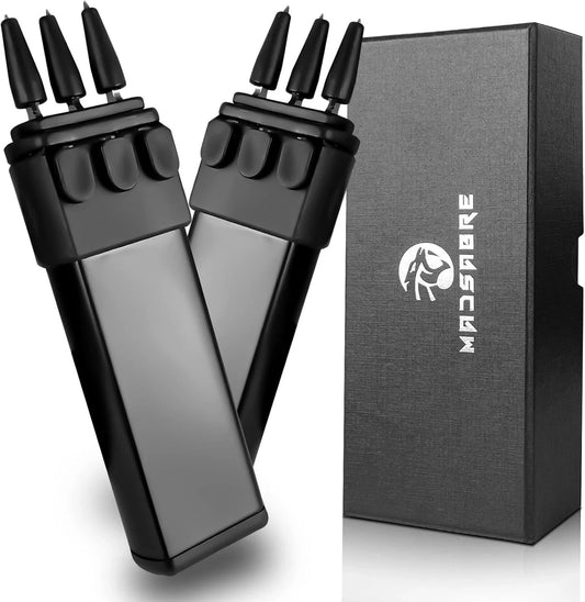 MADSABRE Ballistic Dart Launcher, Metal Darts Accurate Shooting for Hunting Camp