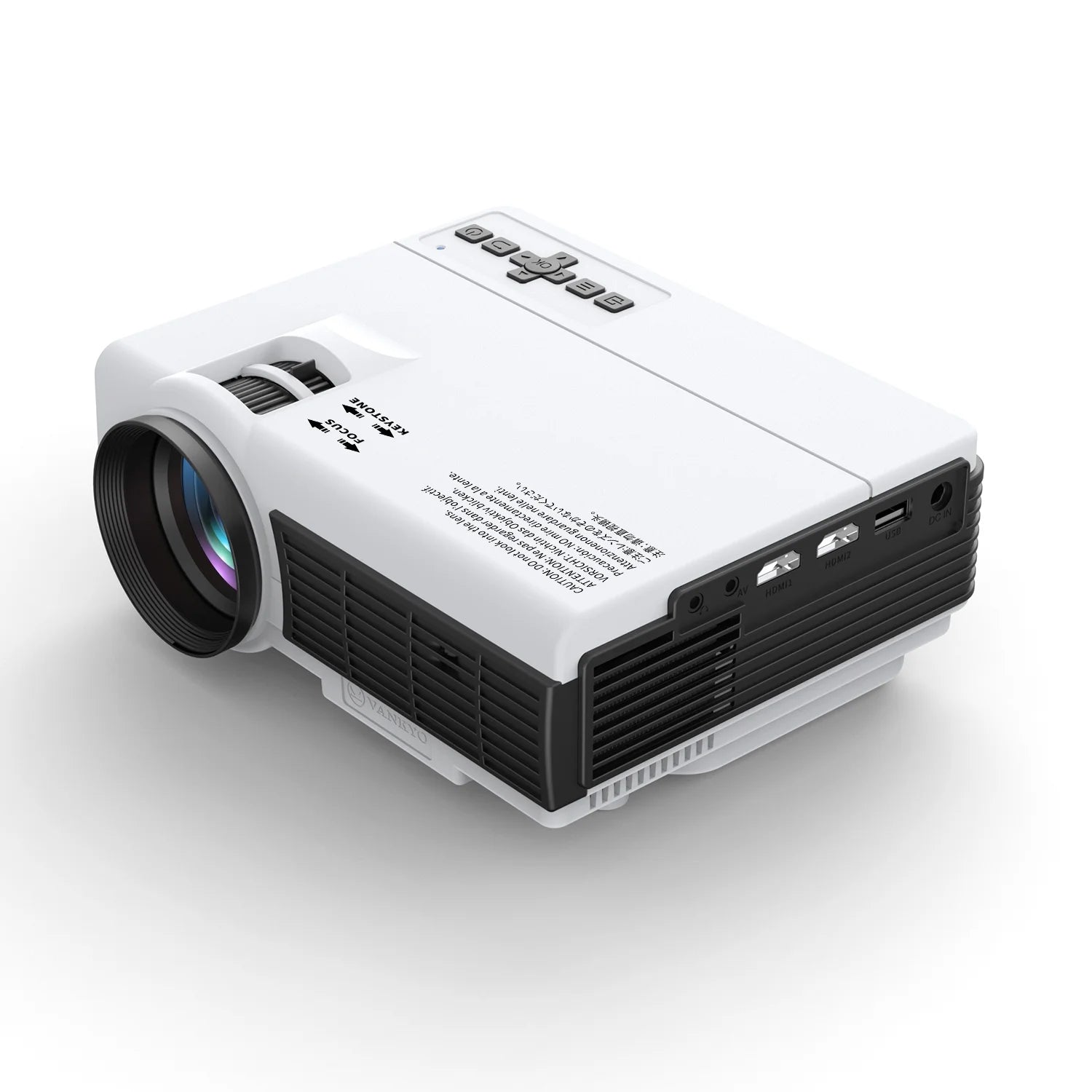 Leisure 3 Pro Native 1080P Projector, Full HD 5G Wifi Projector with LCD Display