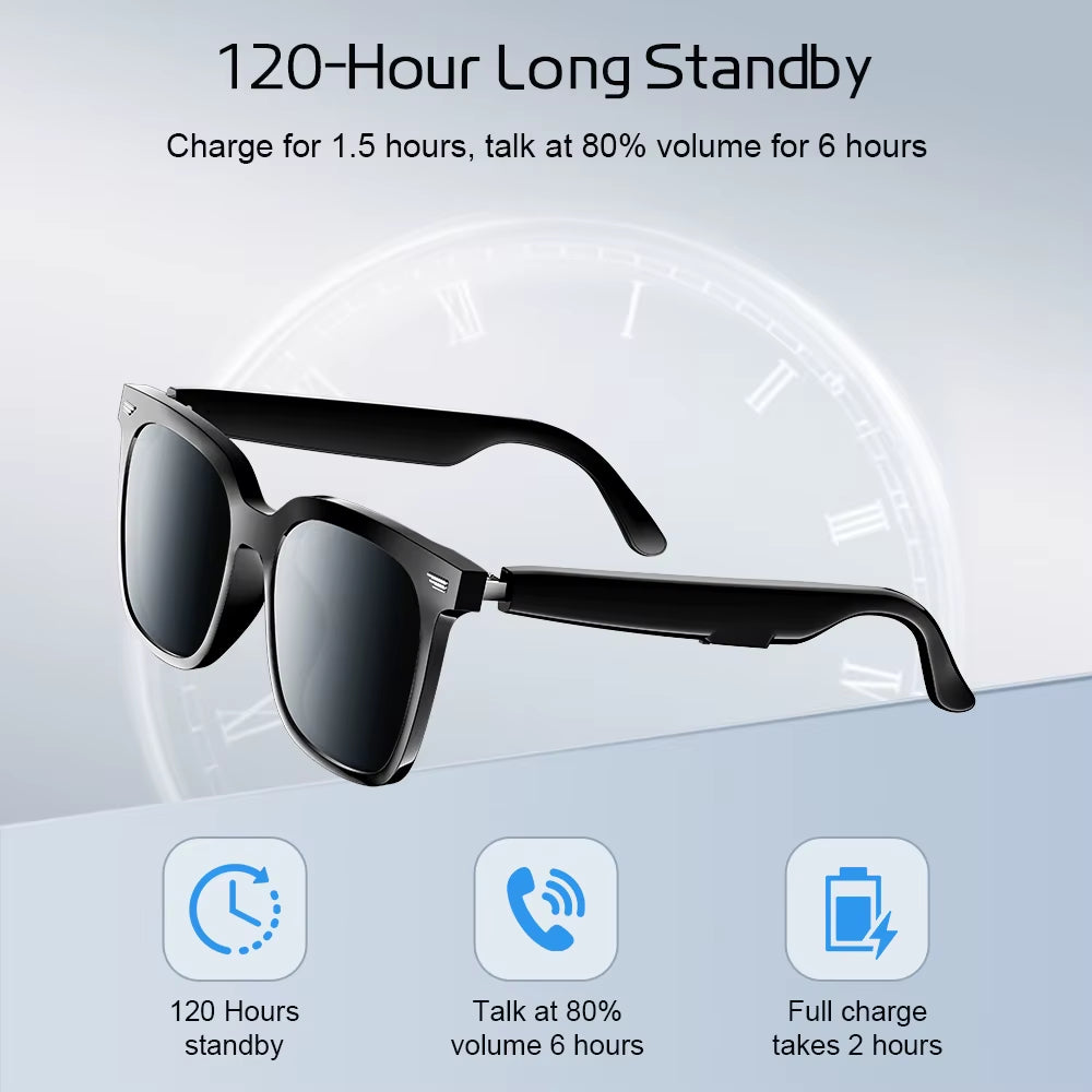 YJ-01 Smart Wireless Bluetooth Glasses Multifunctional Sunglasses Sport Glasses Video Recording Calling Music Playback