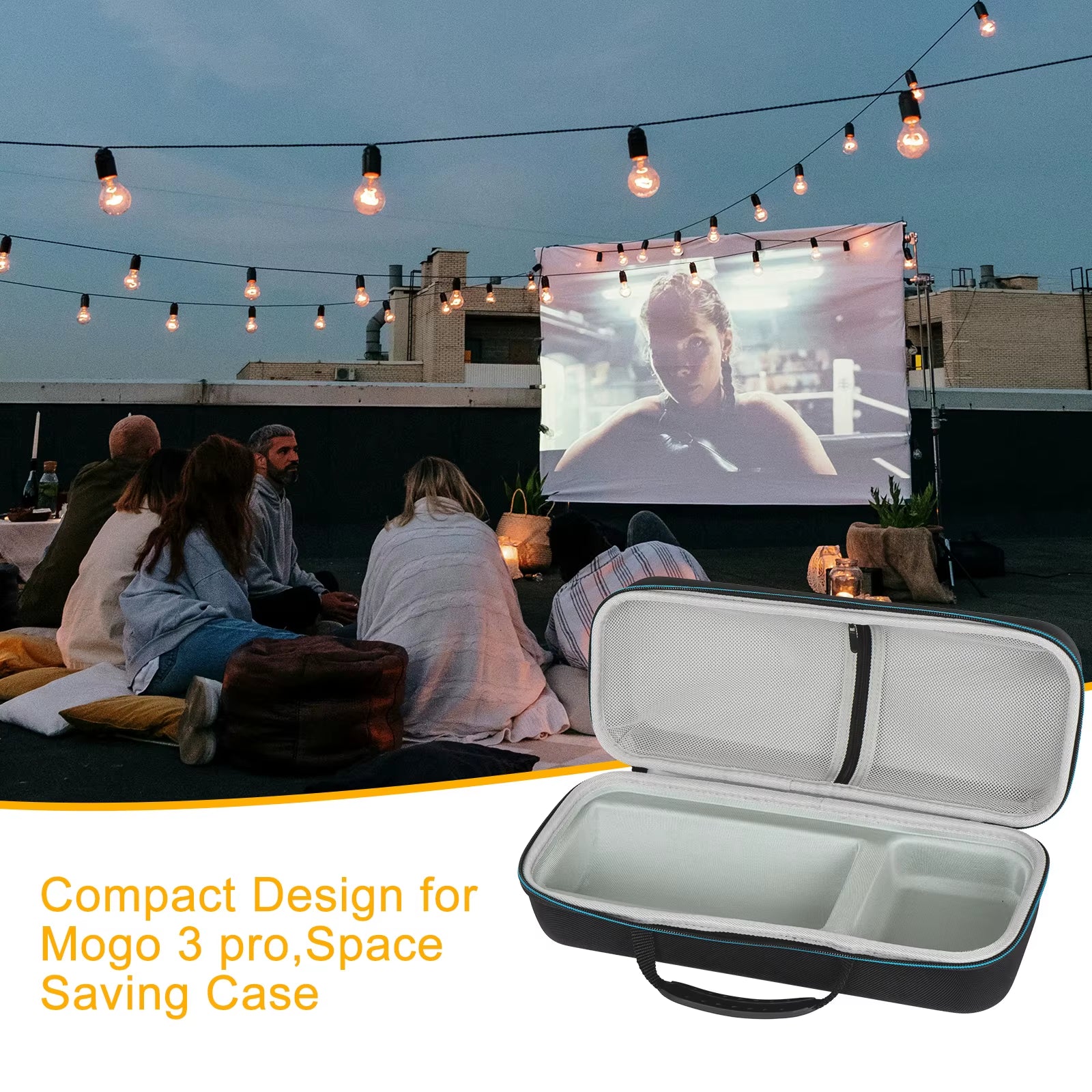 Hard Carrying Case for XGIMI Play 5 for XGIMI Mogo 3 Pro Mogo3 Projector Storage Bag Travel Box for XGIMI Projector Accessories