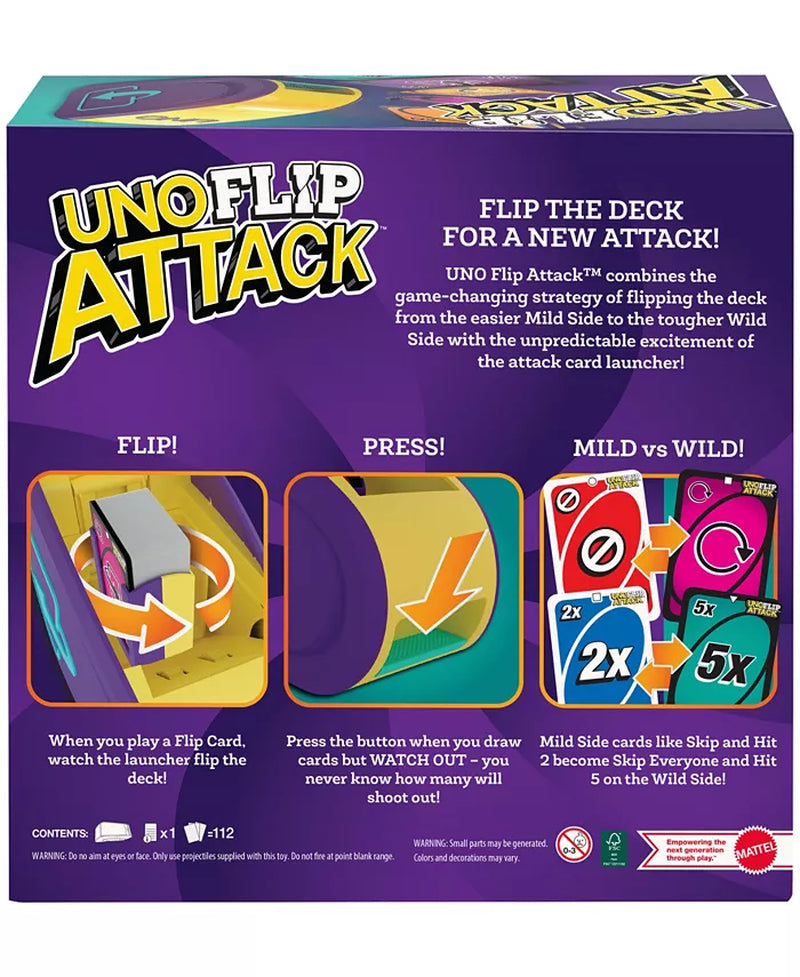 UNO Flip Attack Card Game