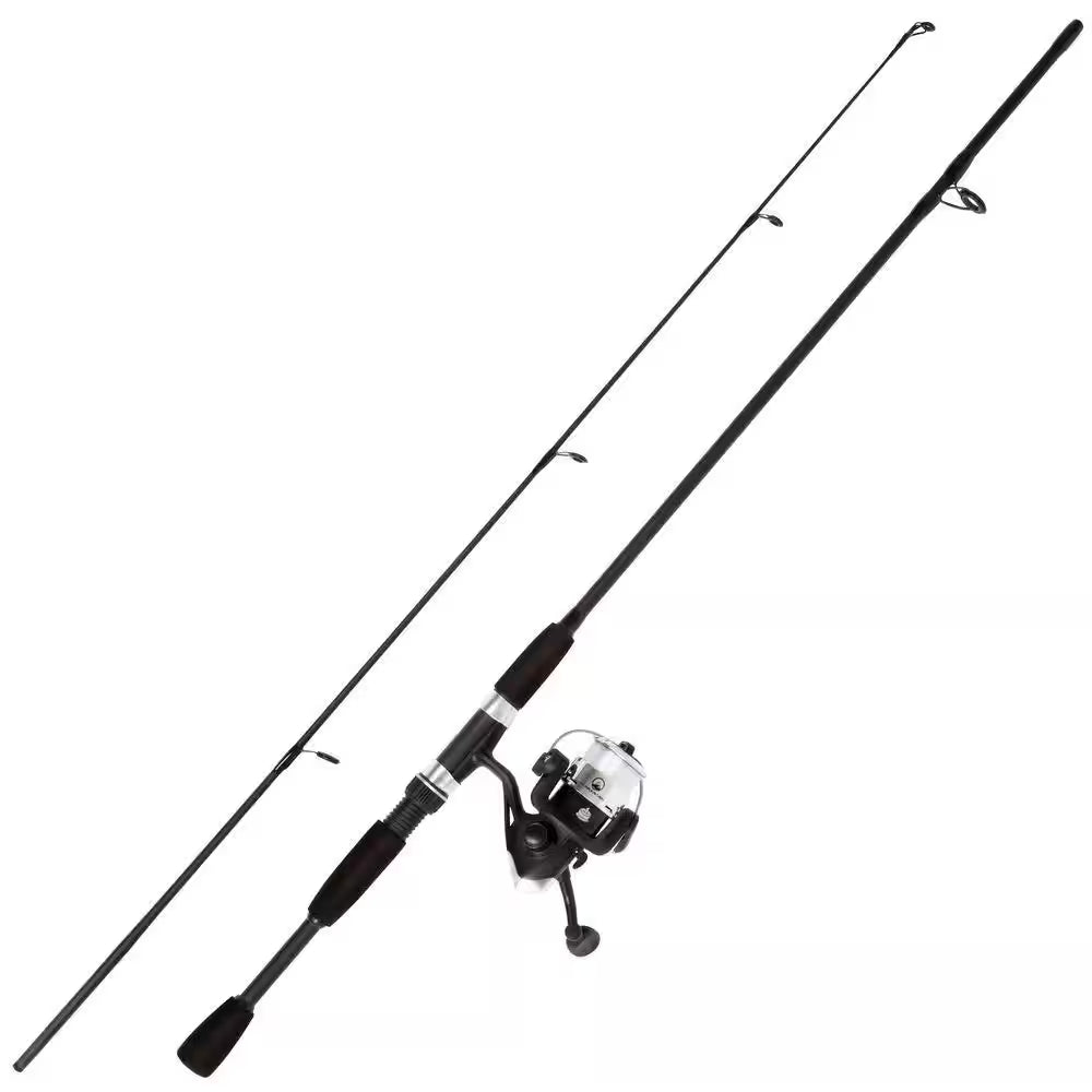 Swarm Series Spinning Rod and Reel Combo in Blackout