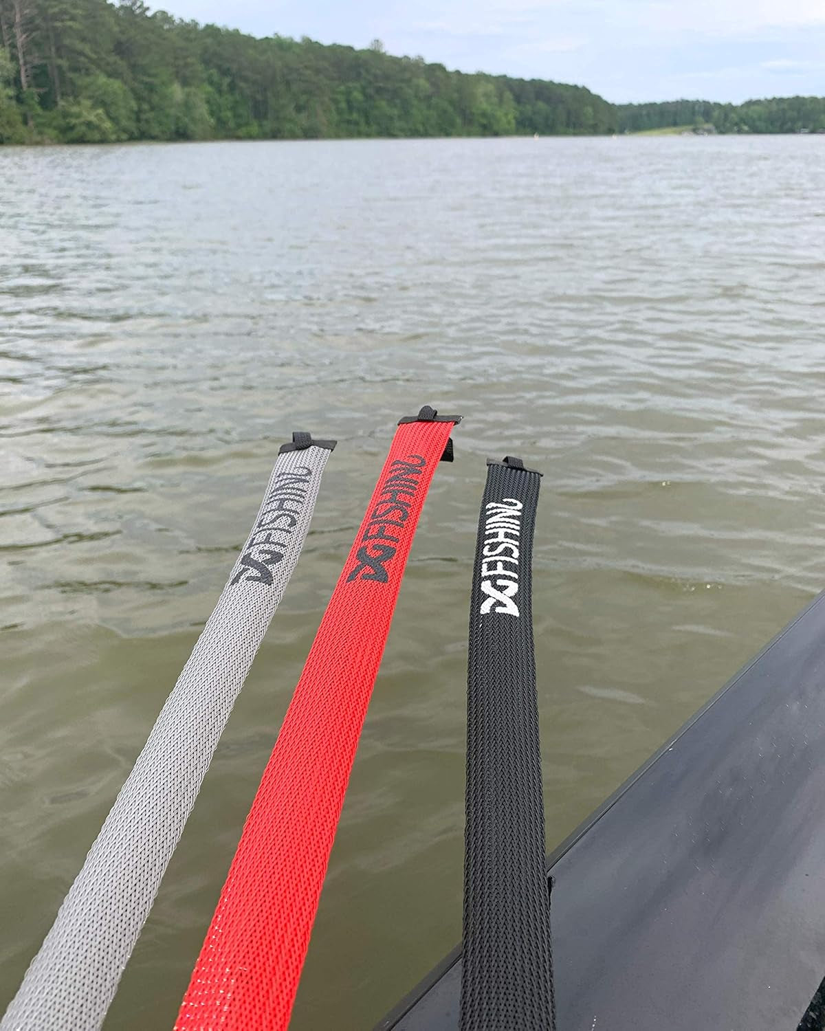 Fishing Rod Sleeve, 3 Pack, 7Ft Casting Rod Protector/Rod Sock/Rod Cover