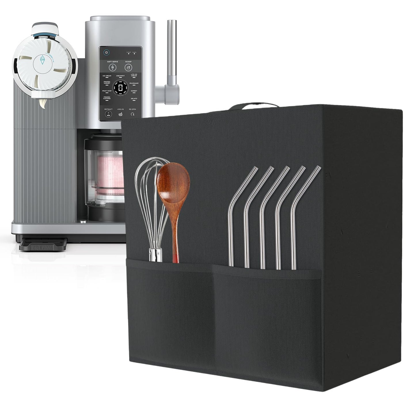 -Ice Cream and Soft Drink Maker Accessory for Ninja Ice Cream Maker Nc701.Ice...