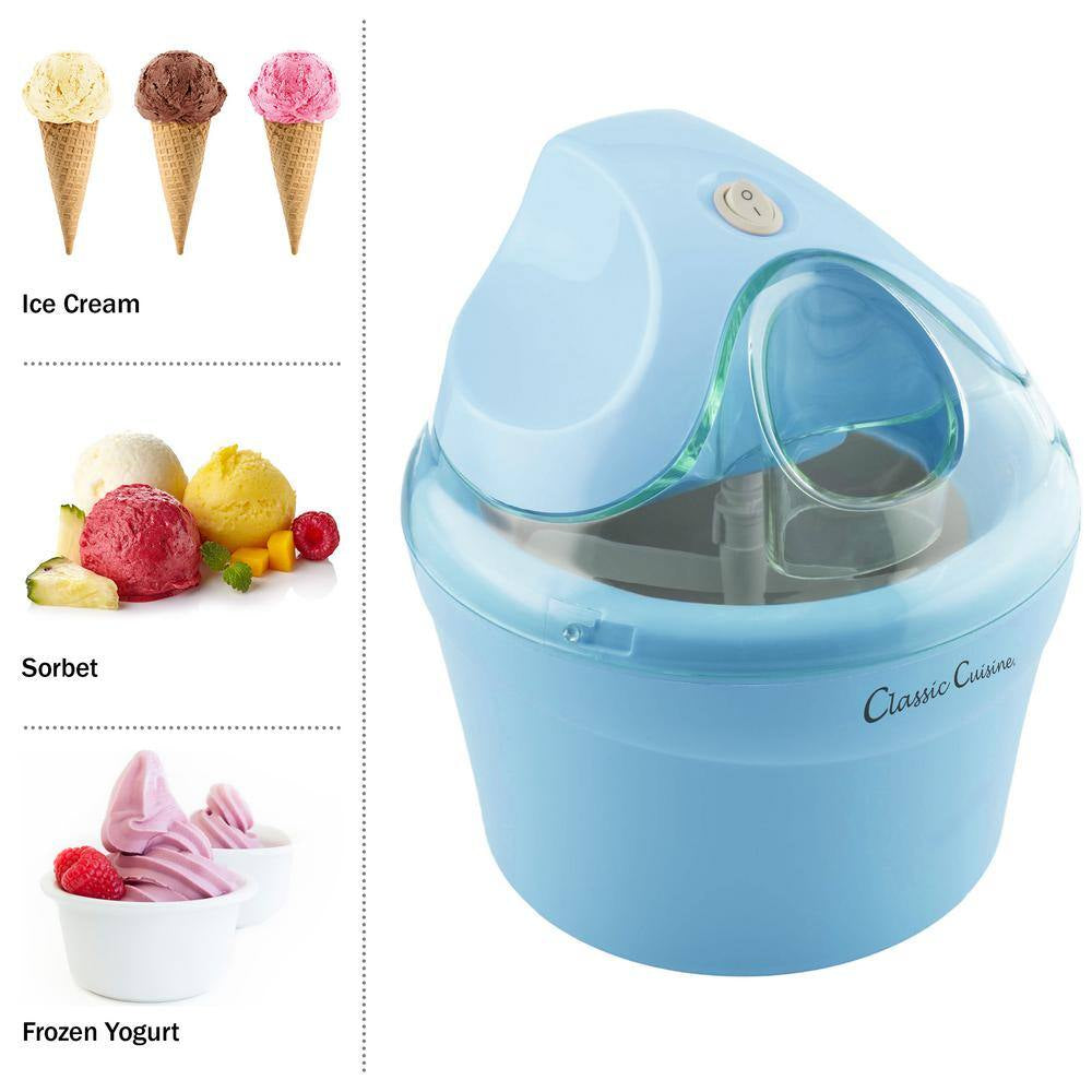 1 Qt. Ice Cream Maker, Blue