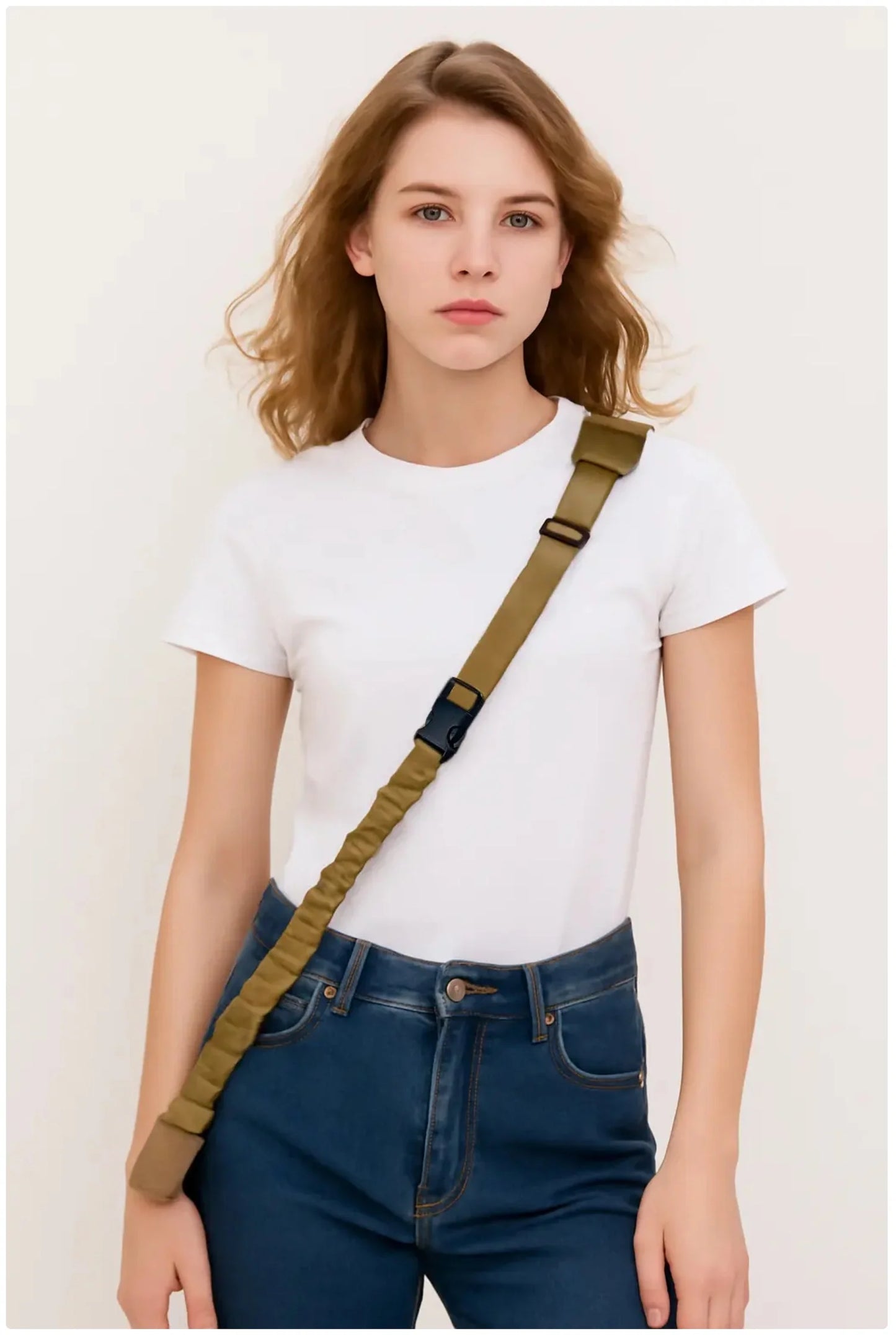 Shoulder Strap Gun Sling - Heavy-Duty Nylon Adjustable Tactical Rifle Sling