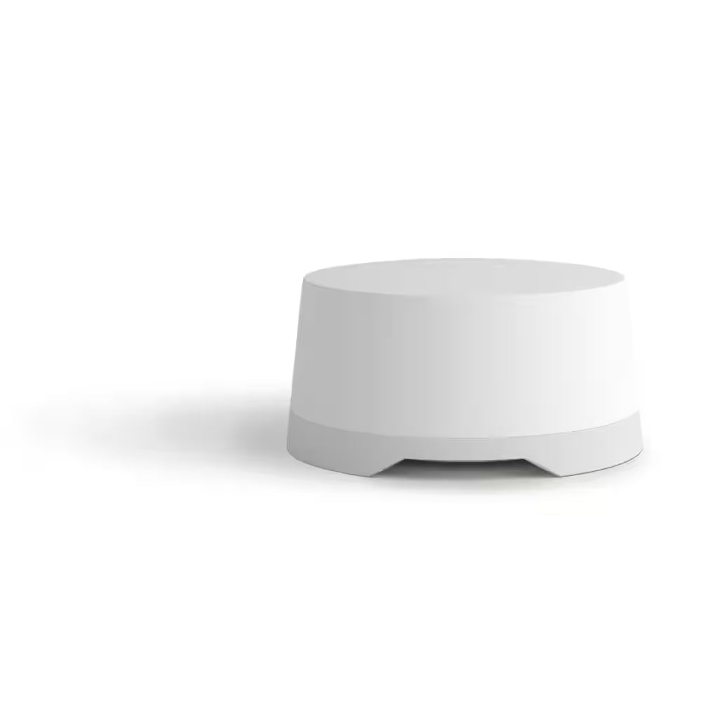 Smart Indoor Water Sensor, Wi-Fi Connected, Wireless (Battery) - White (1-Pack)