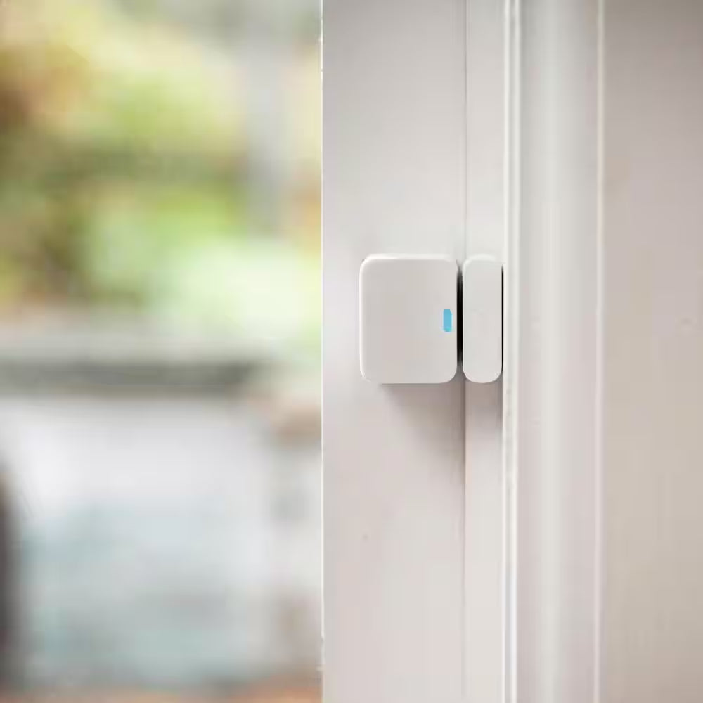 Smart Indoor Entry Sensor, Wi-Fi Connected, Wireless (Battery) - White (1-Pack)