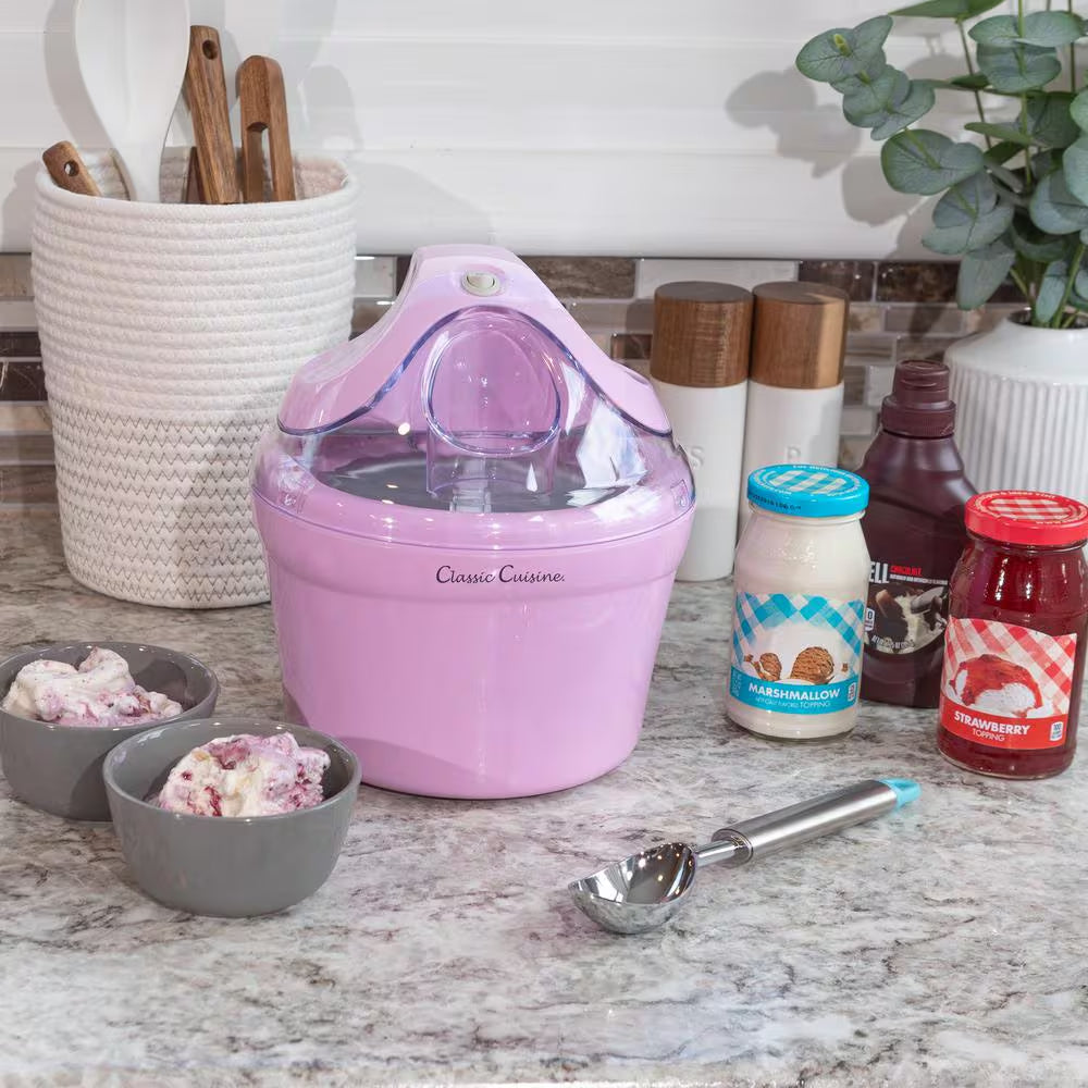 1 Qt. Ice Cream Maker, Pink
