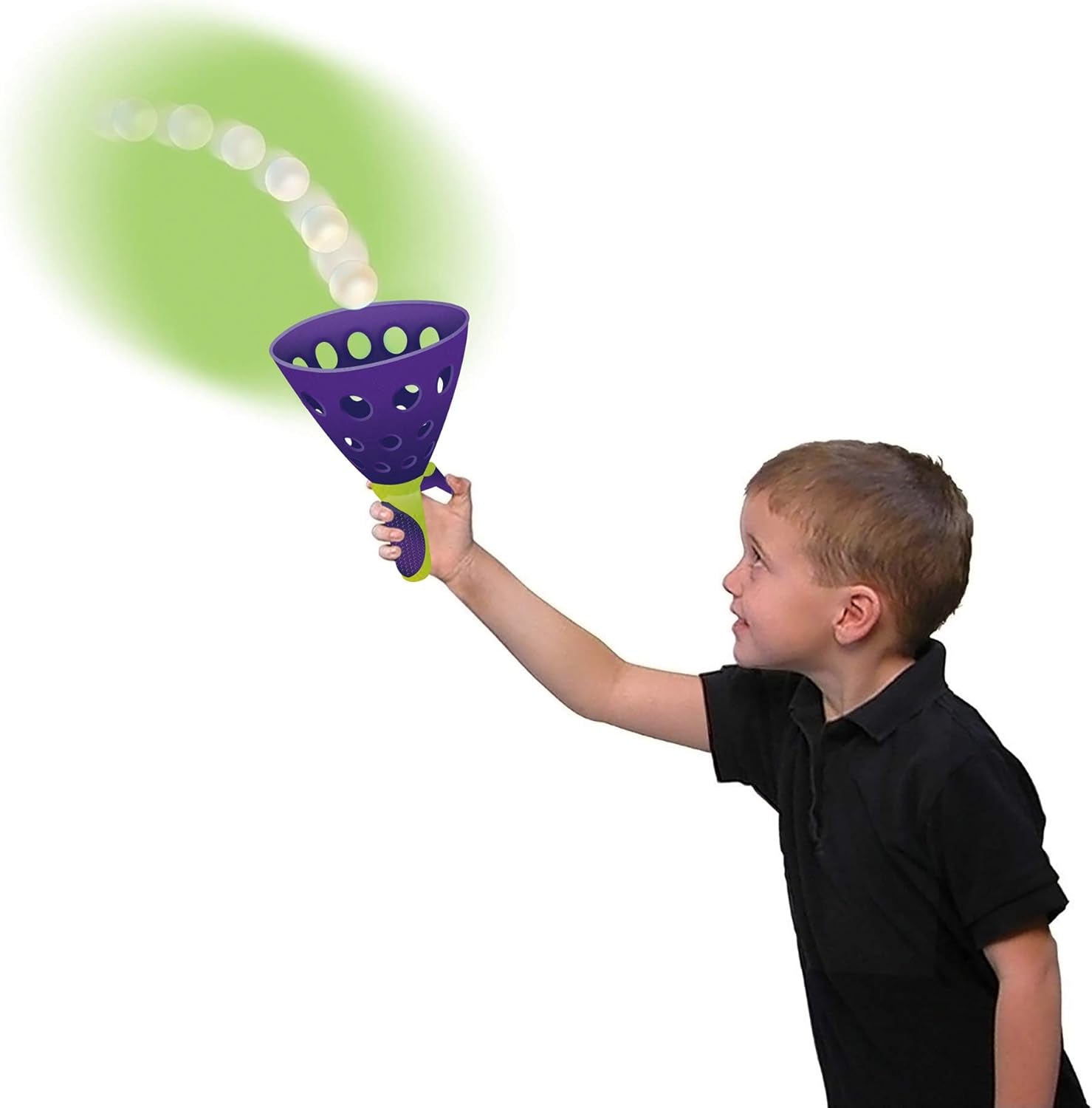 Original POP 'N Catch Family Skill Game with 2 Launchers - Launch & Catch the Ball for Hours of Fun! Perfect for Backyard, Beach or Tailgate Parties! Outdoor or Indoor Fun for Kids & Adults