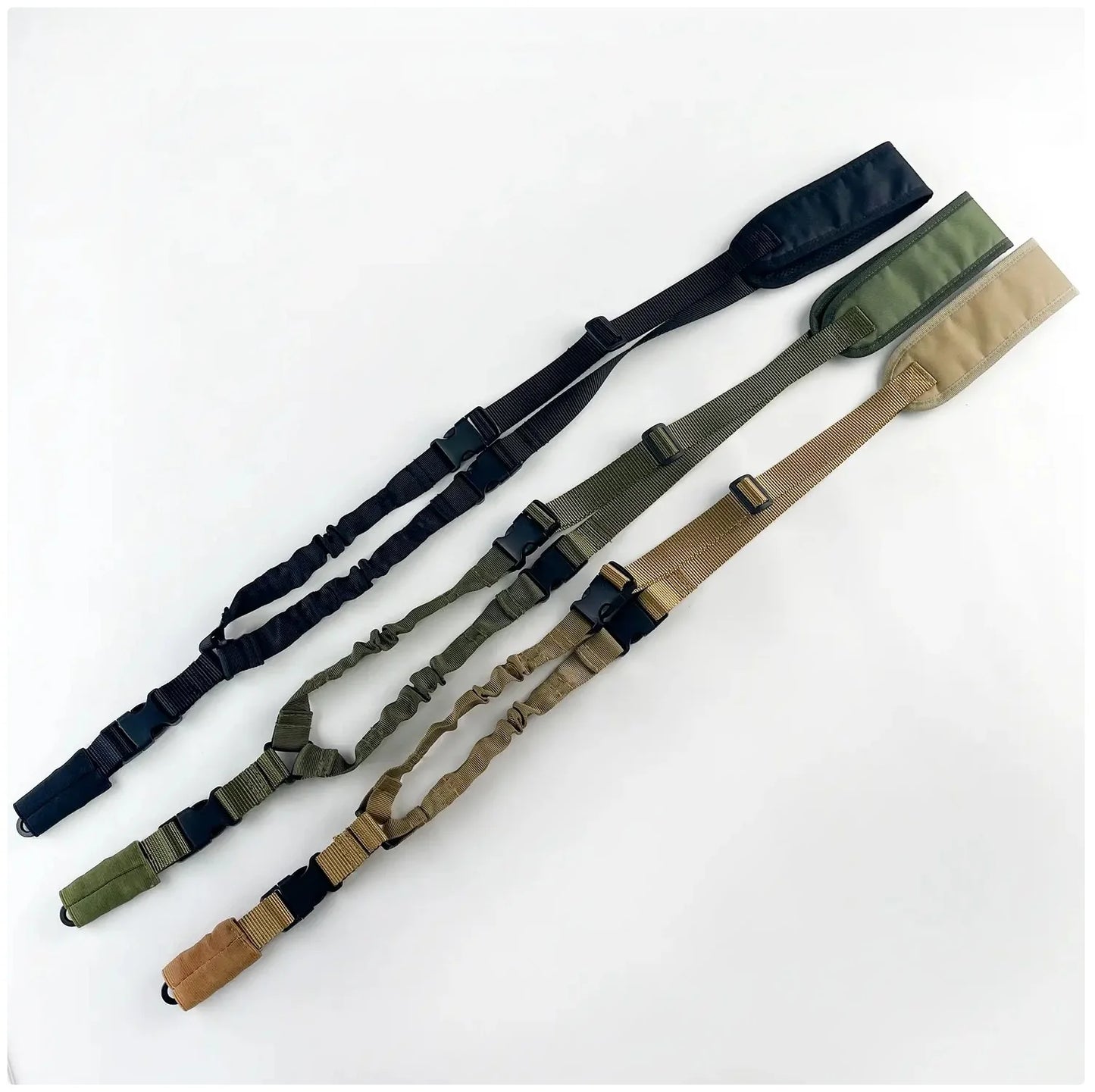 Shoulder Strap Gun Sling - Heavy-Duty Nylon Adjustable Tactical Rifle Sling