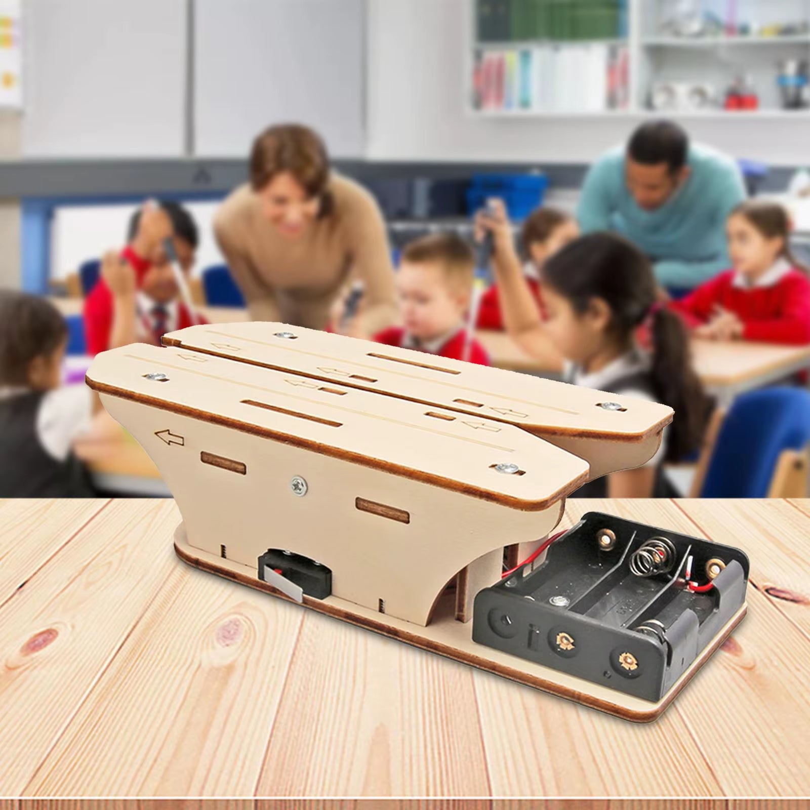 Paper Airplane Launcher Brain Teaser Puzzles Craft and School 3D Toy Gift for Girls Boys Material Package Stem Project